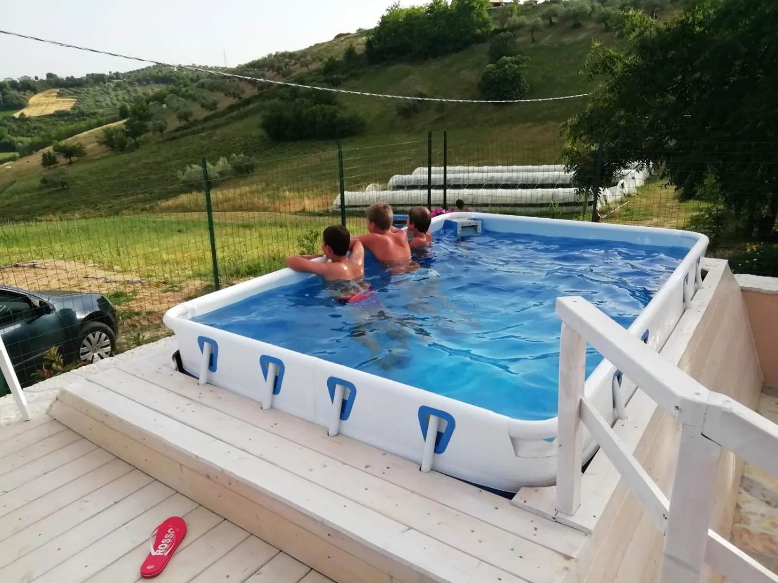 Swimming pool in La Casa del Nonno