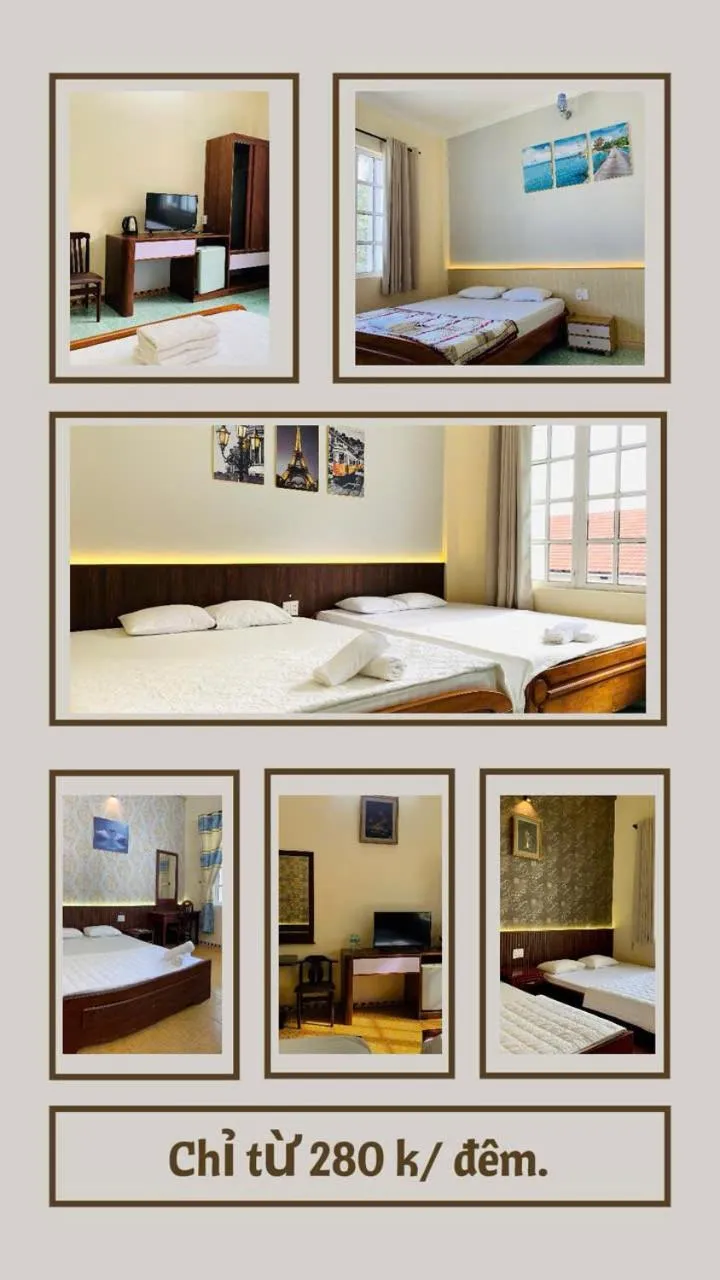 furniture, Bed in Hoang Yen Hotel