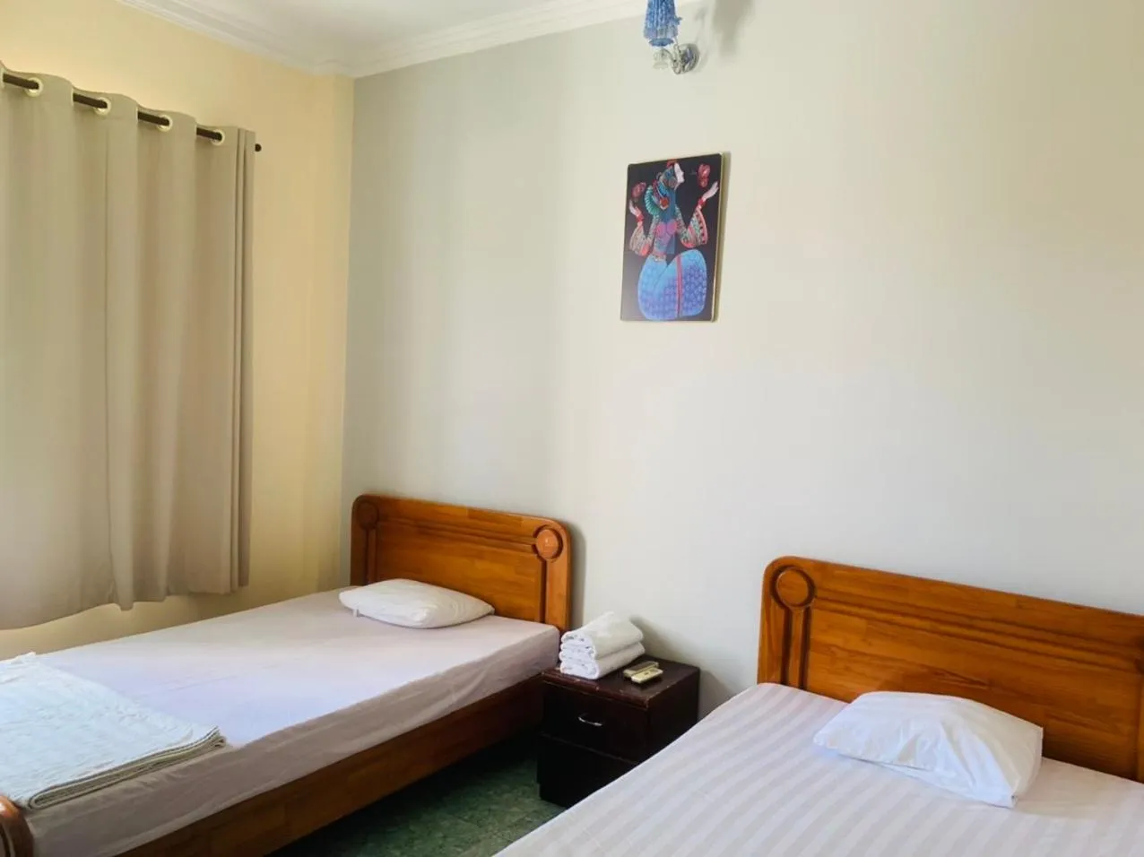 Bedroom, Bed in Hoang Yen Hotel