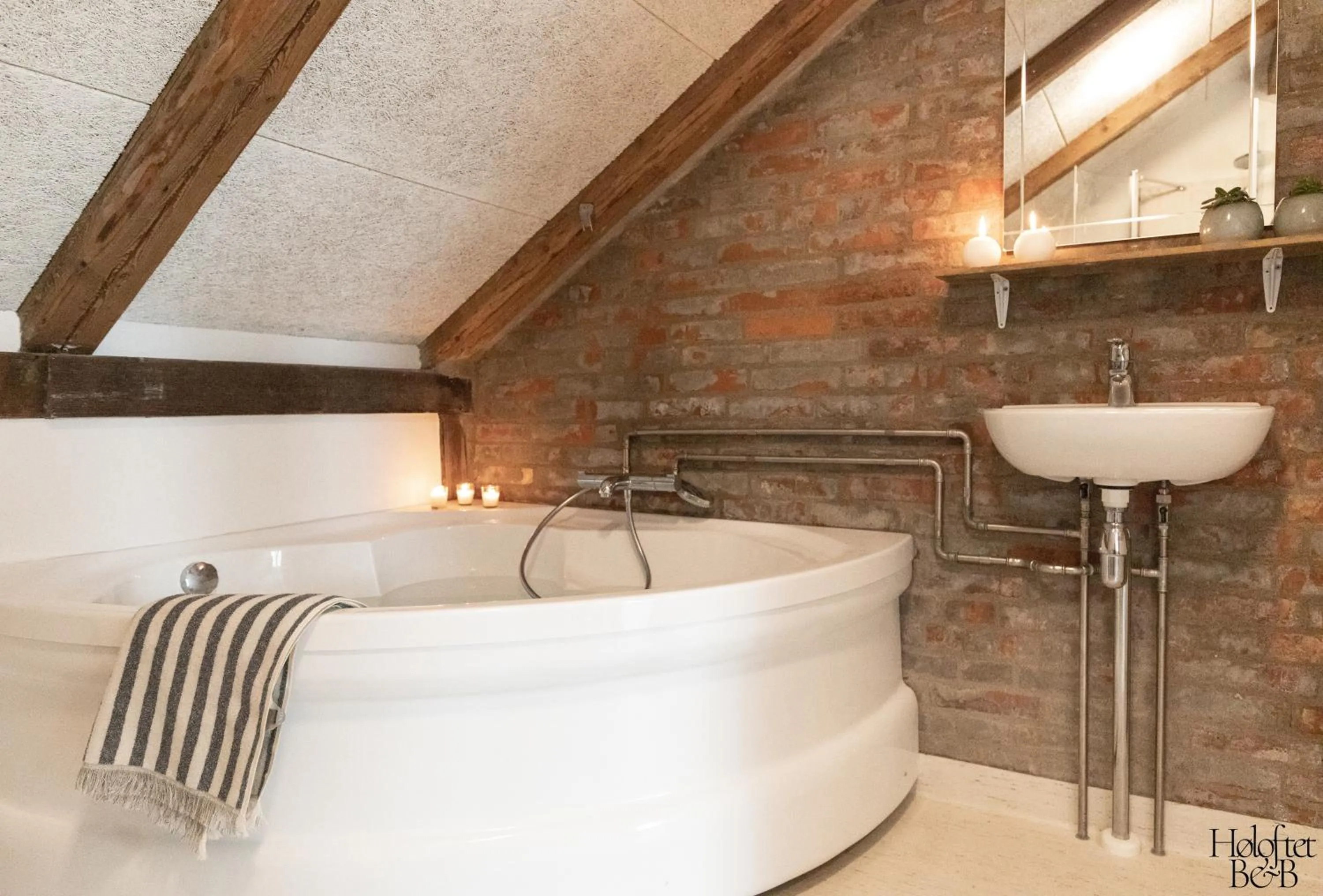 Shower in Høloftet bb