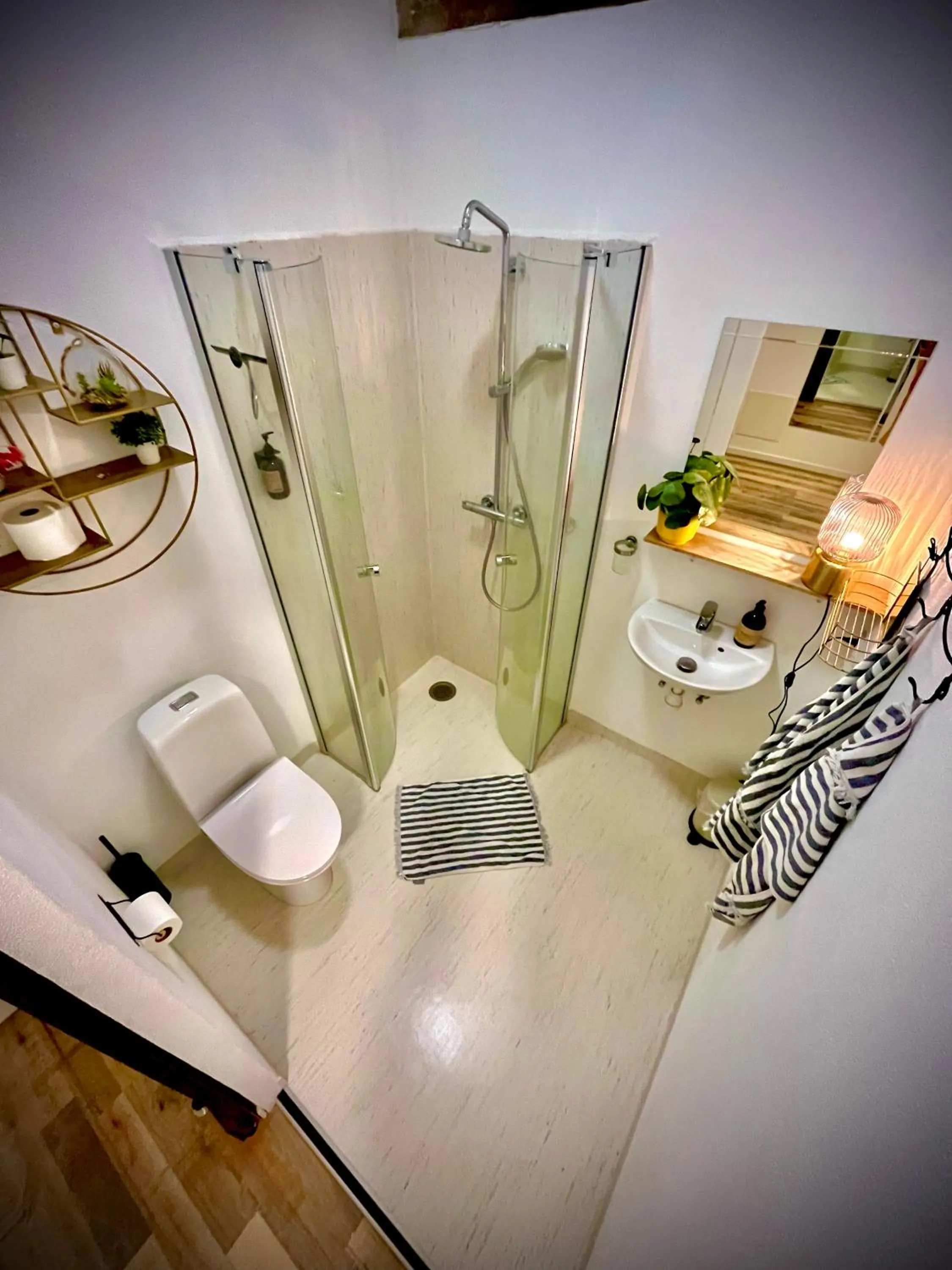 Shower in Høloftet bb