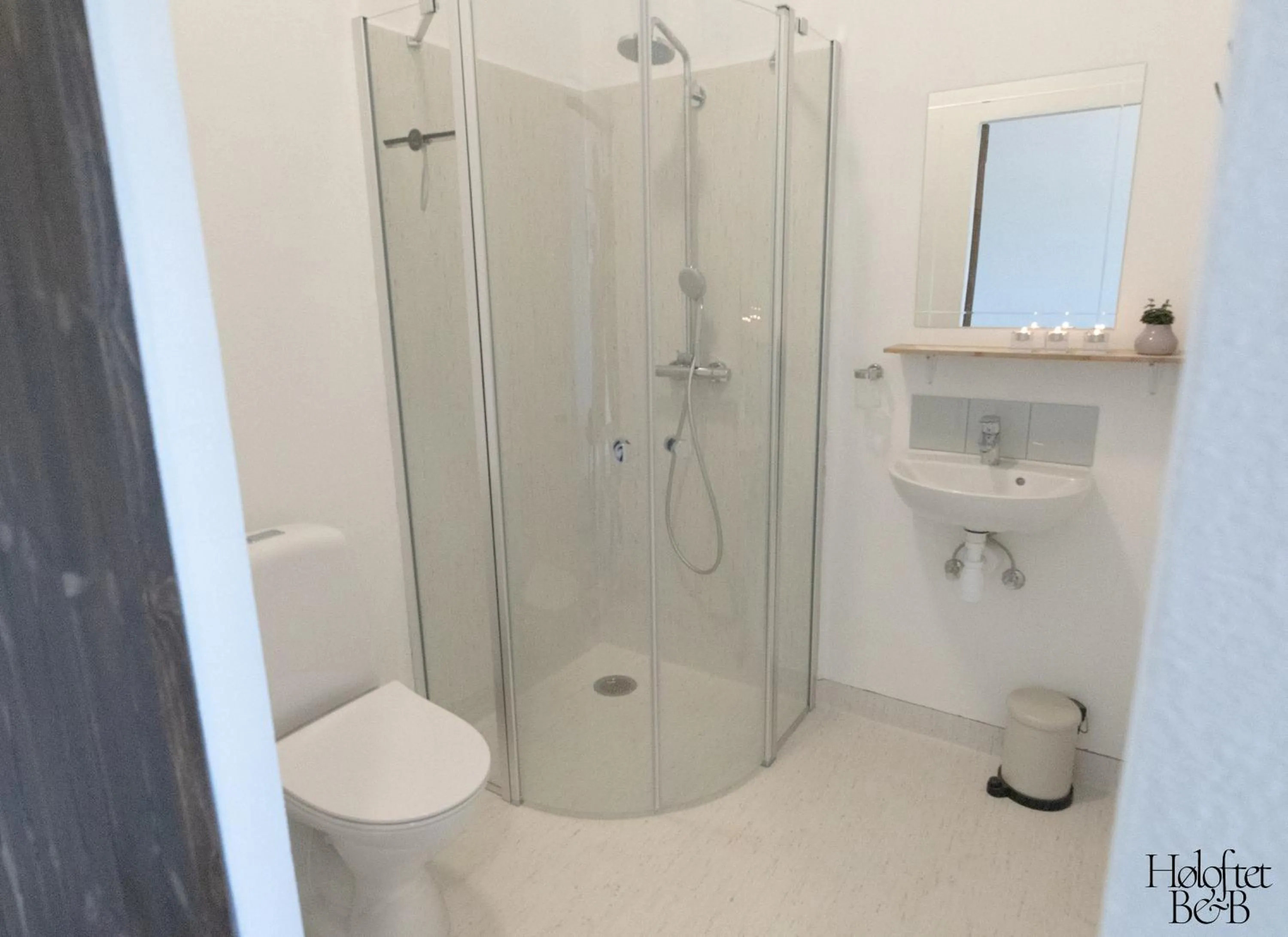 Shower in Høloftet bb