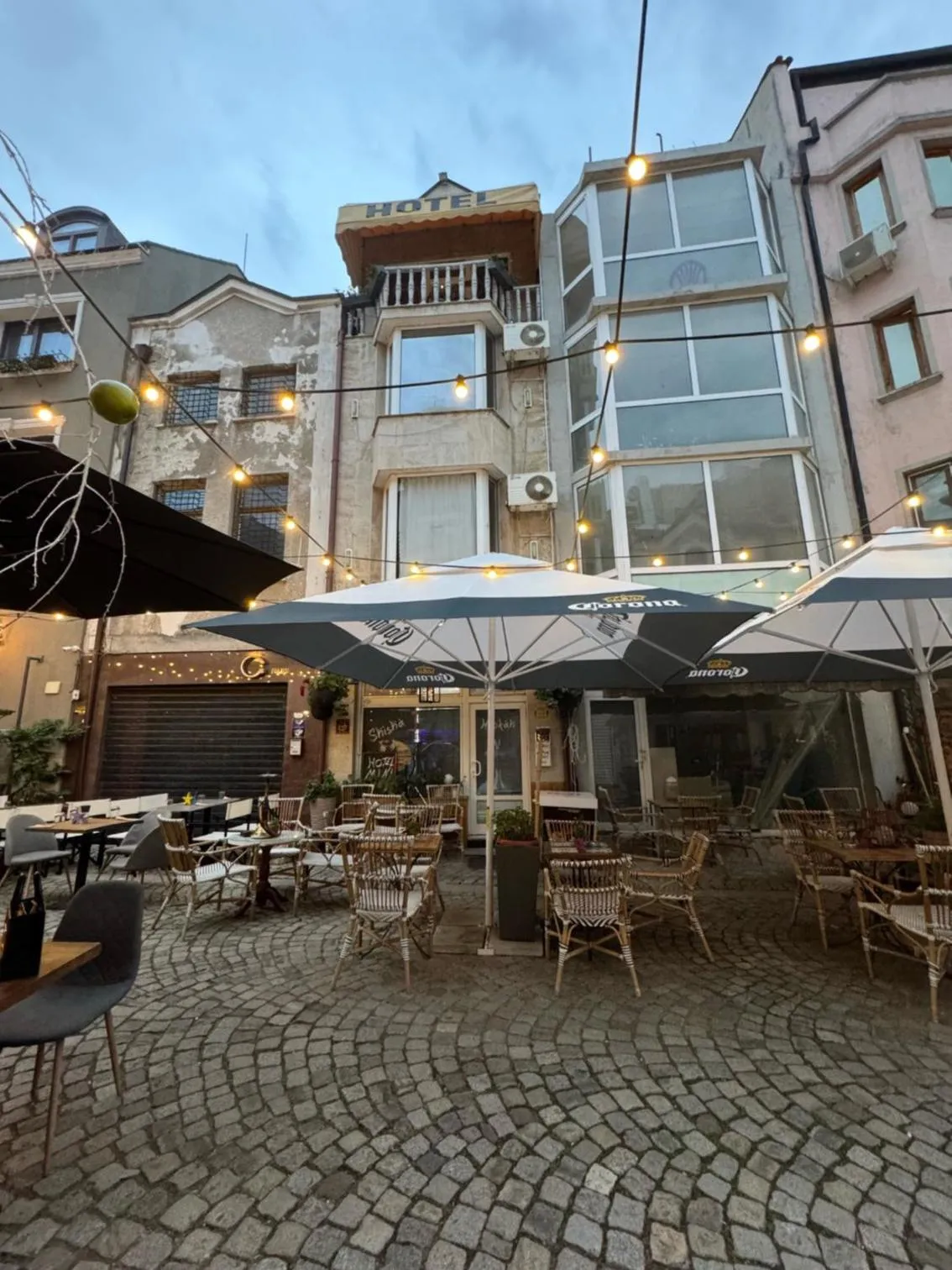 Garden view in Mini Hotel-Bohemi