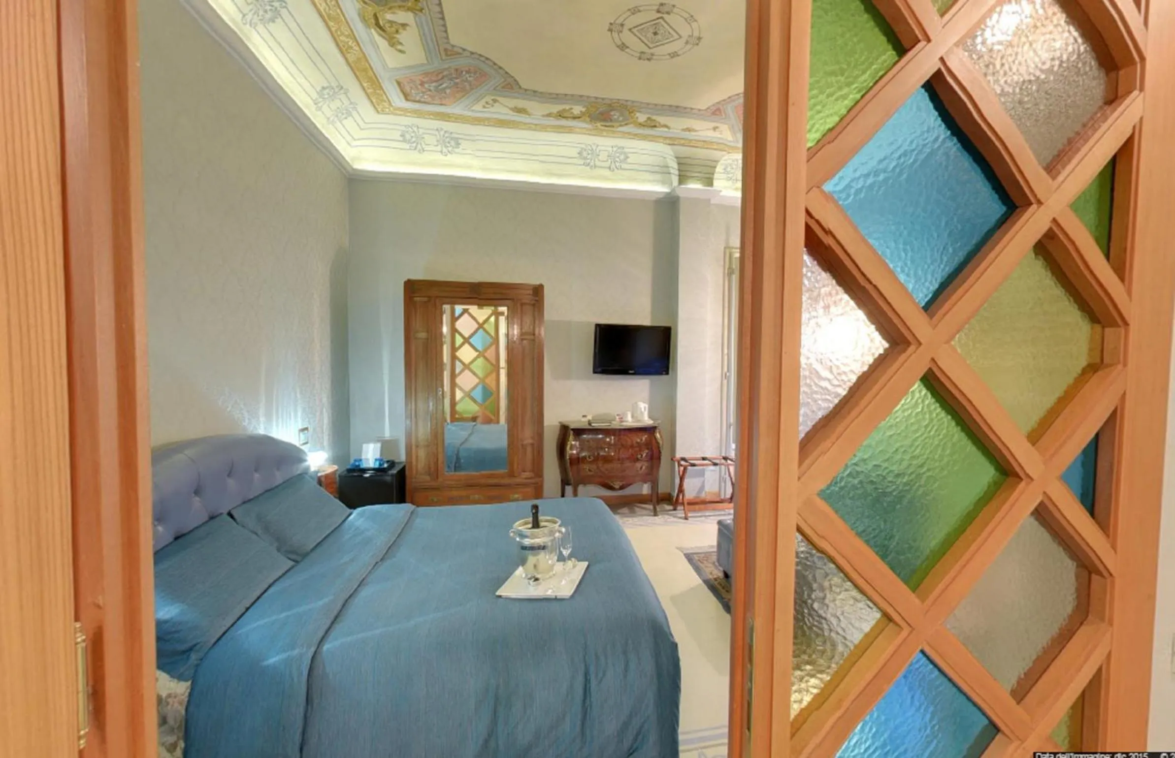 Photo of the whole room, Bed in B&B Cavour10 Firenze