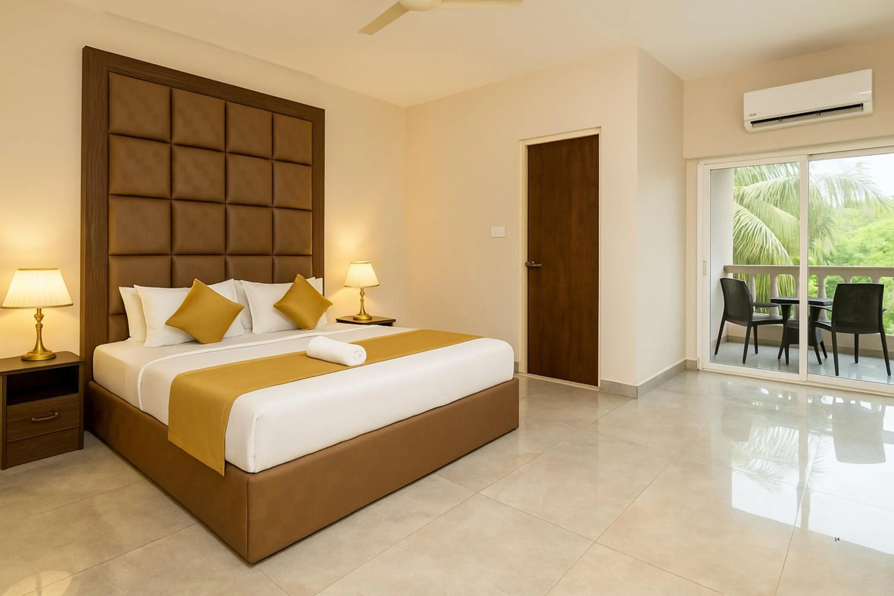 Bedroom, Bed in Casa Da Village Calangute Goa