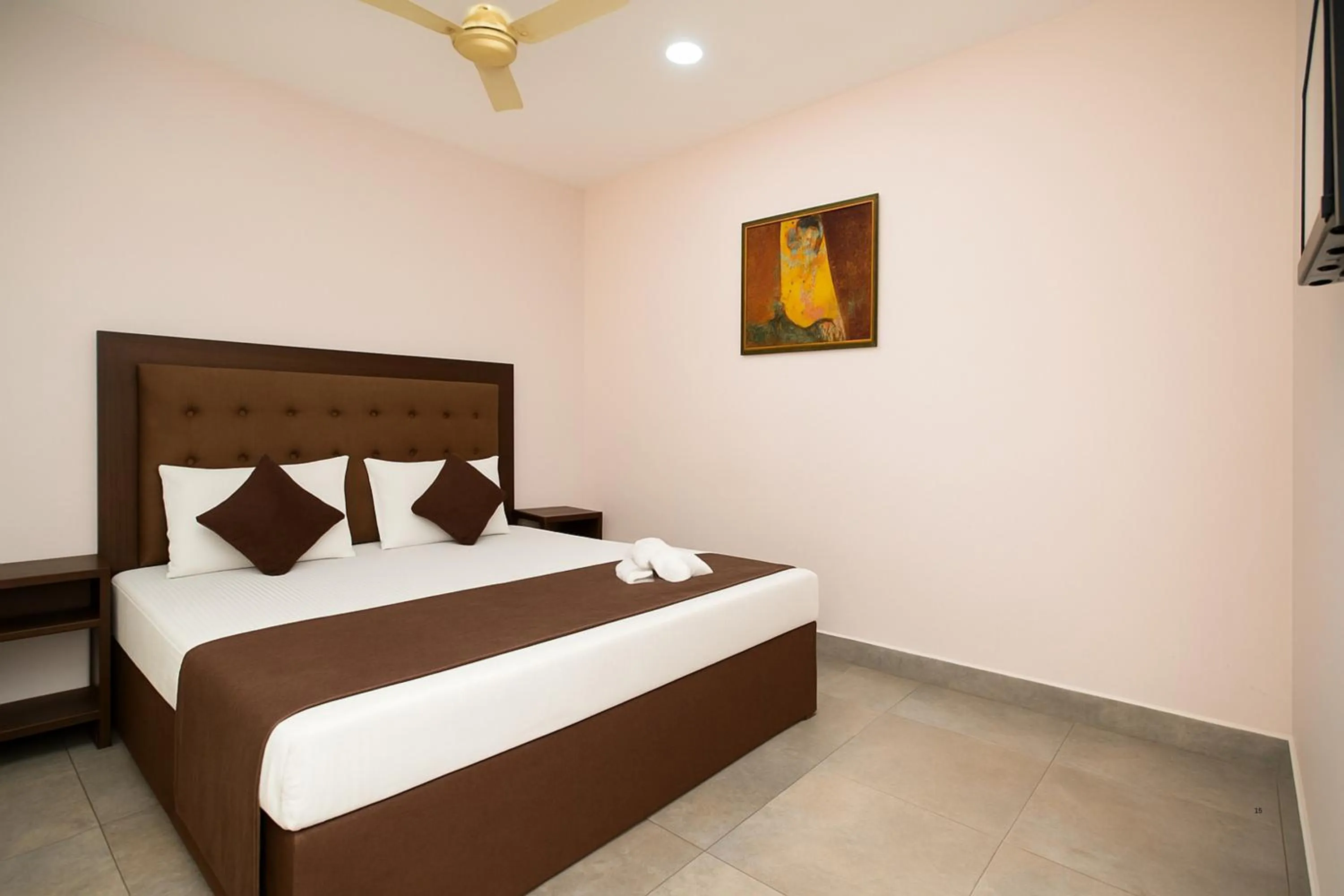 Bedroom, Bed in Casa Da Village Calangute Goa