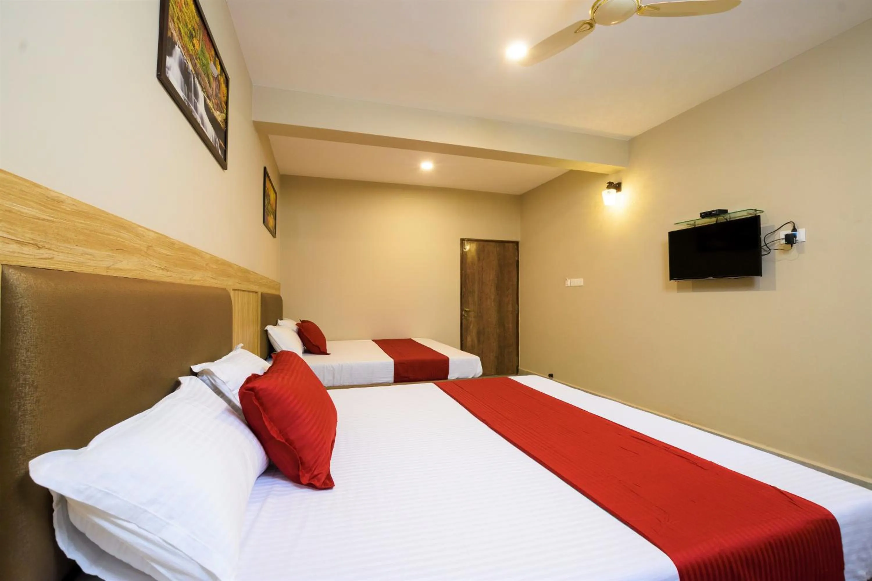 Bedroom, Bed in Casa Da Village Calangute Goa