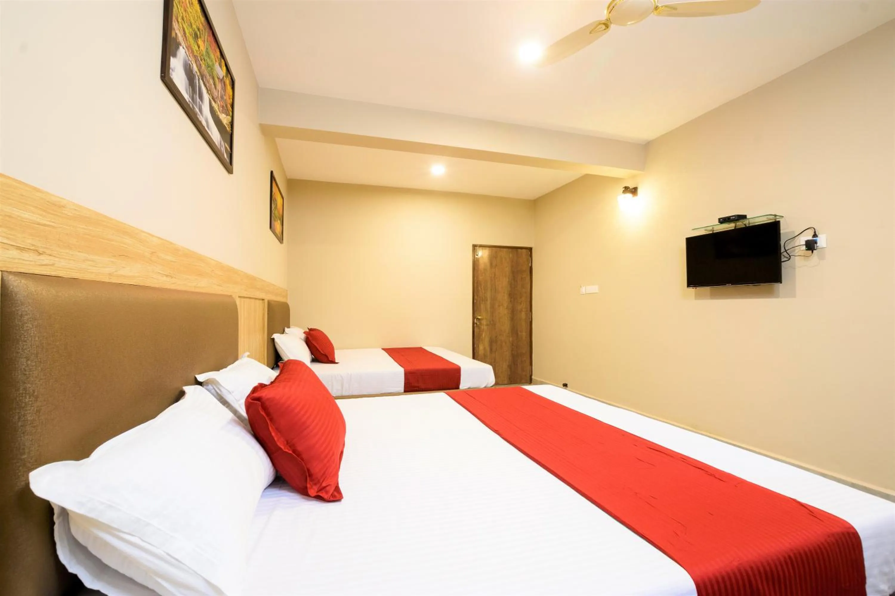 Bedroom, Bed in Casa Da Village Calangute Goa