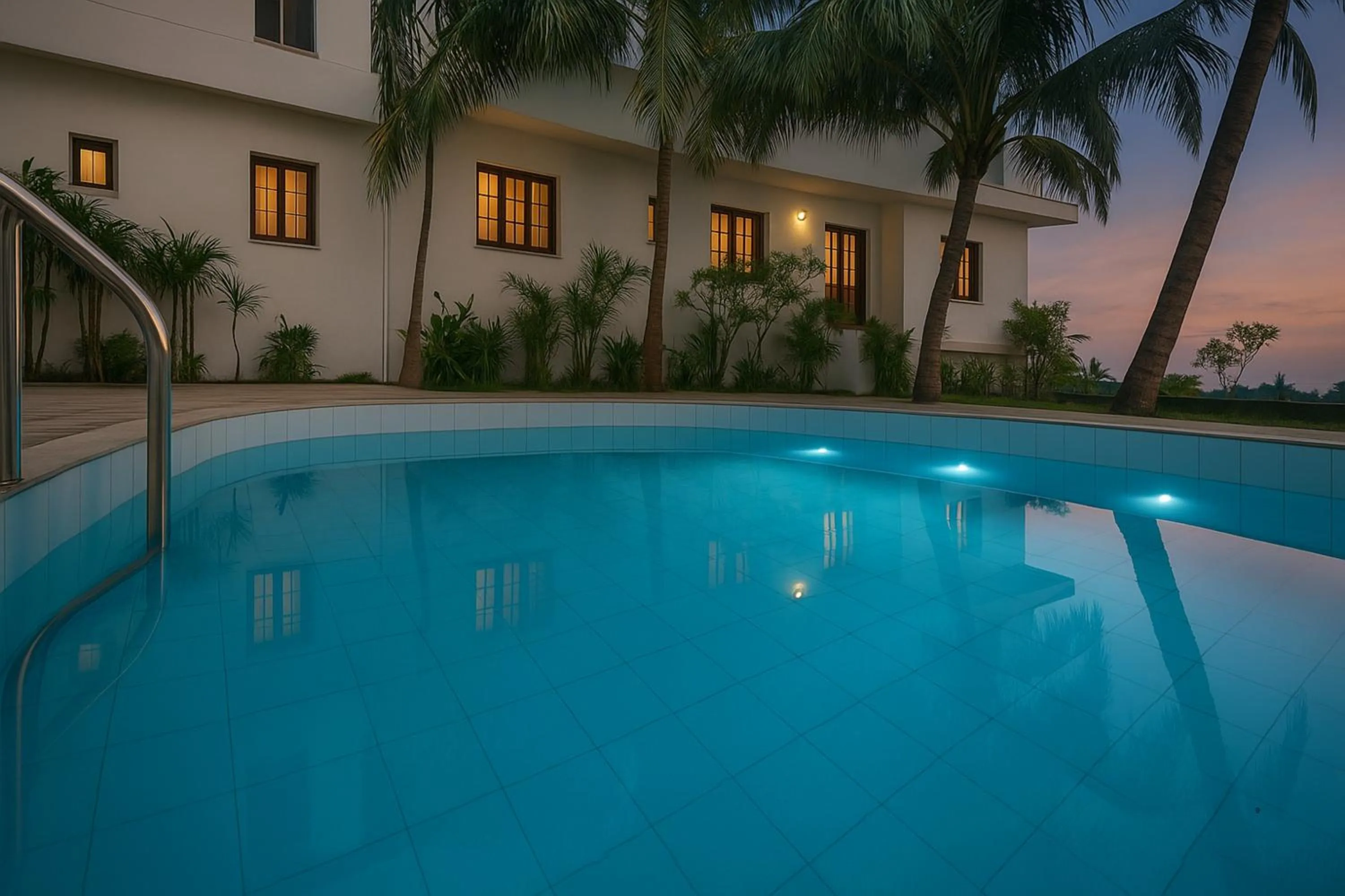 Swimming pool in Casa Da Village Calangute Goa
