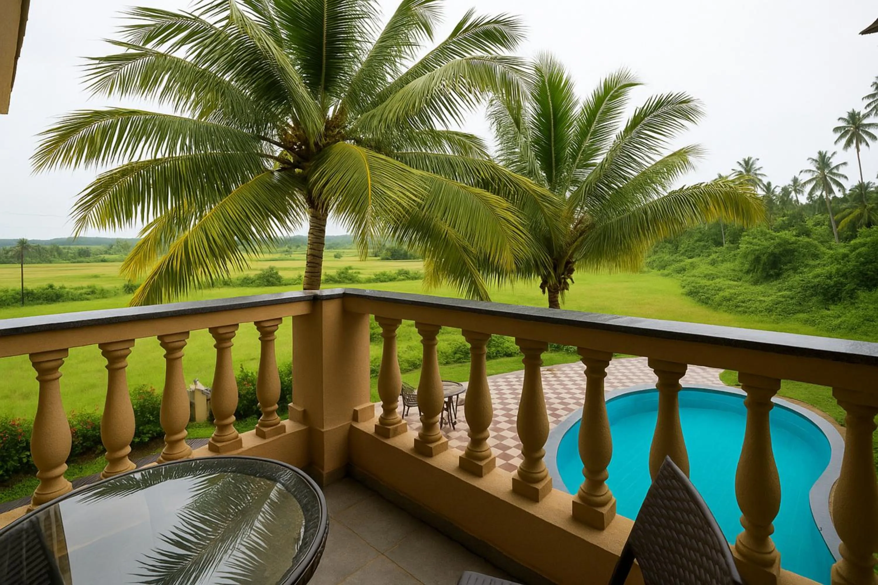 Swimming pool in Casa Da Village Calangute Goa