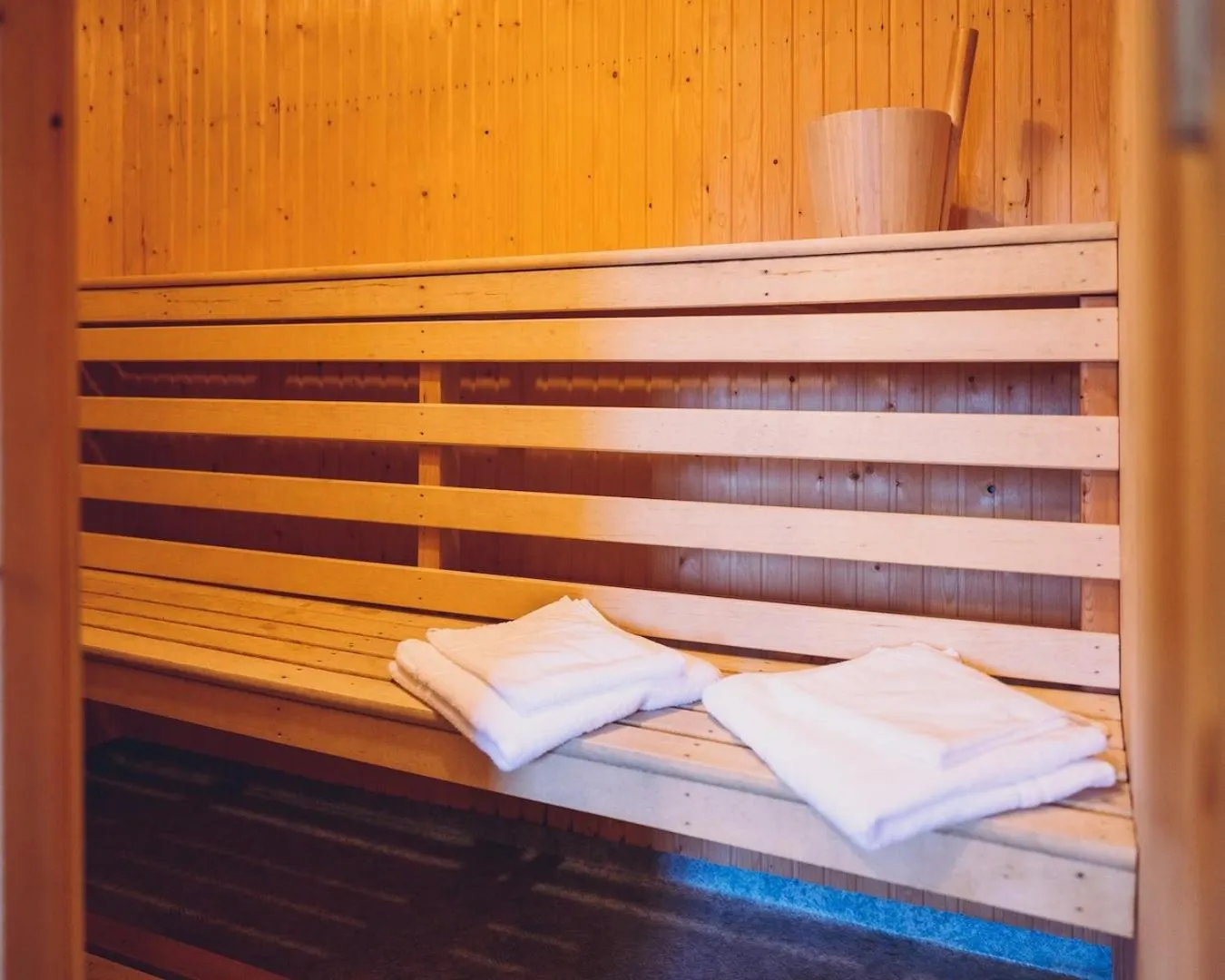 Sauna, Bed in Lofsdalens Fjällhotell & Hotellbyns Lägenheter