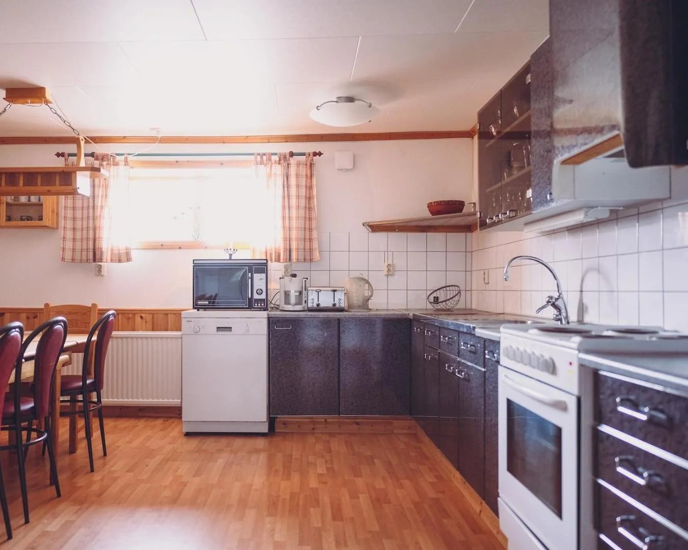 Kitchen or kitchenette in Lofsdalens Fjällhotell & Hotellbyns Lägenheter