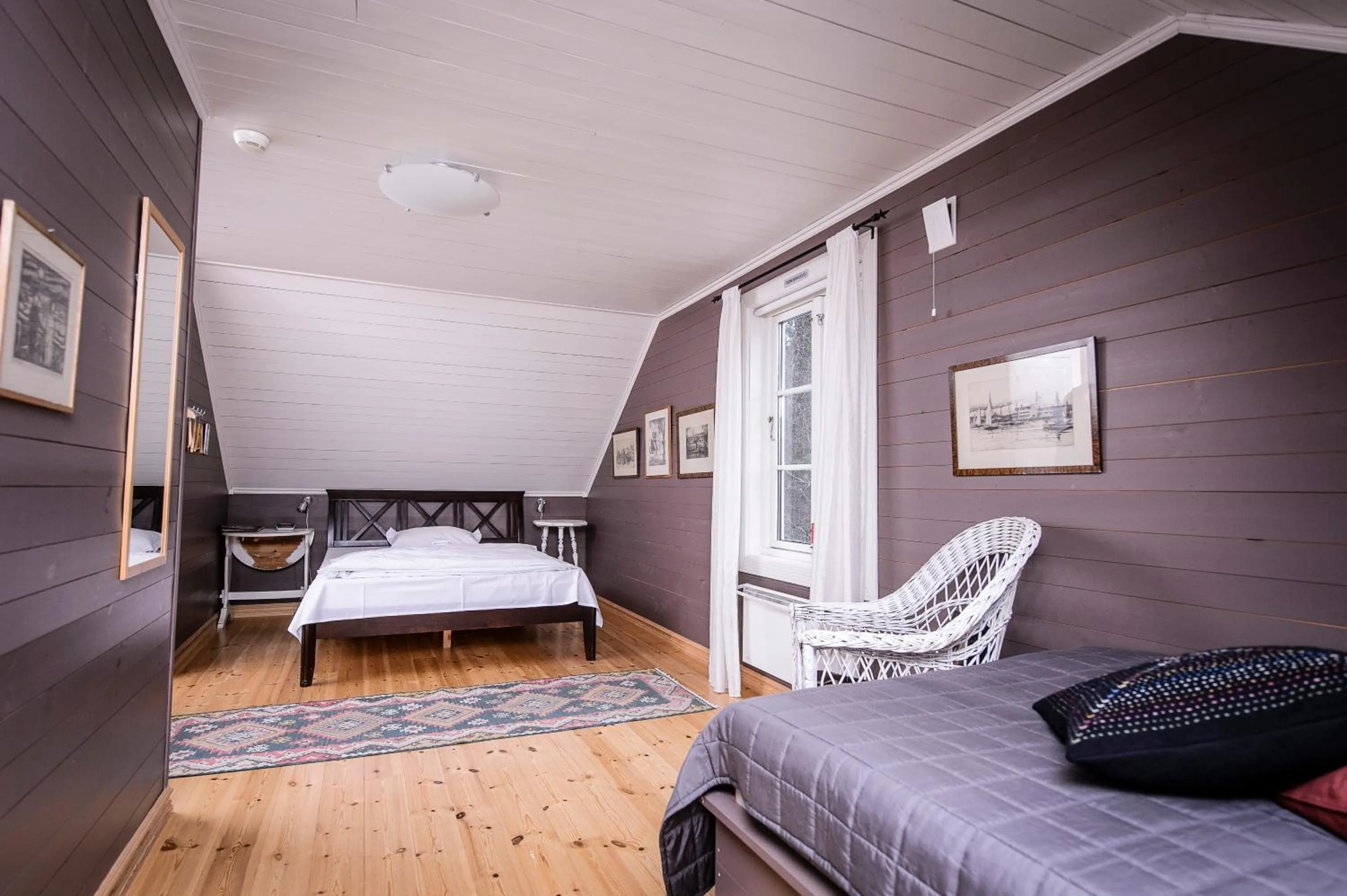Bed in Kleivstua Hotel near Krokskogen