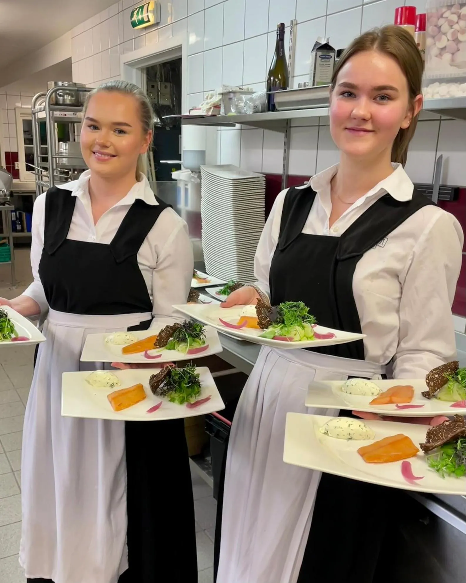 Staff in Kleivstua Hotel near Krokskogen