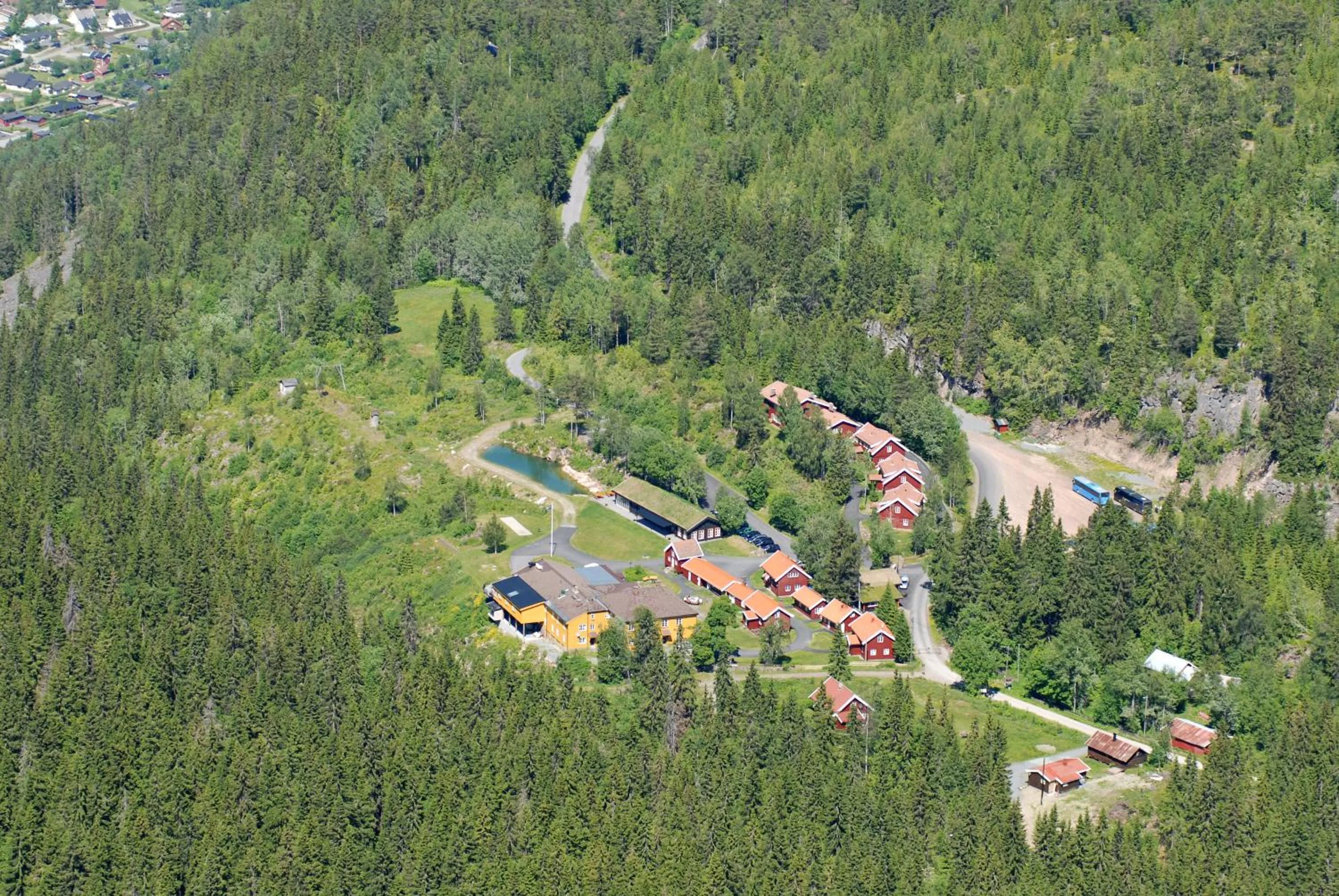 Bird's eye view in Kleivstua Hotel near Krokskogen