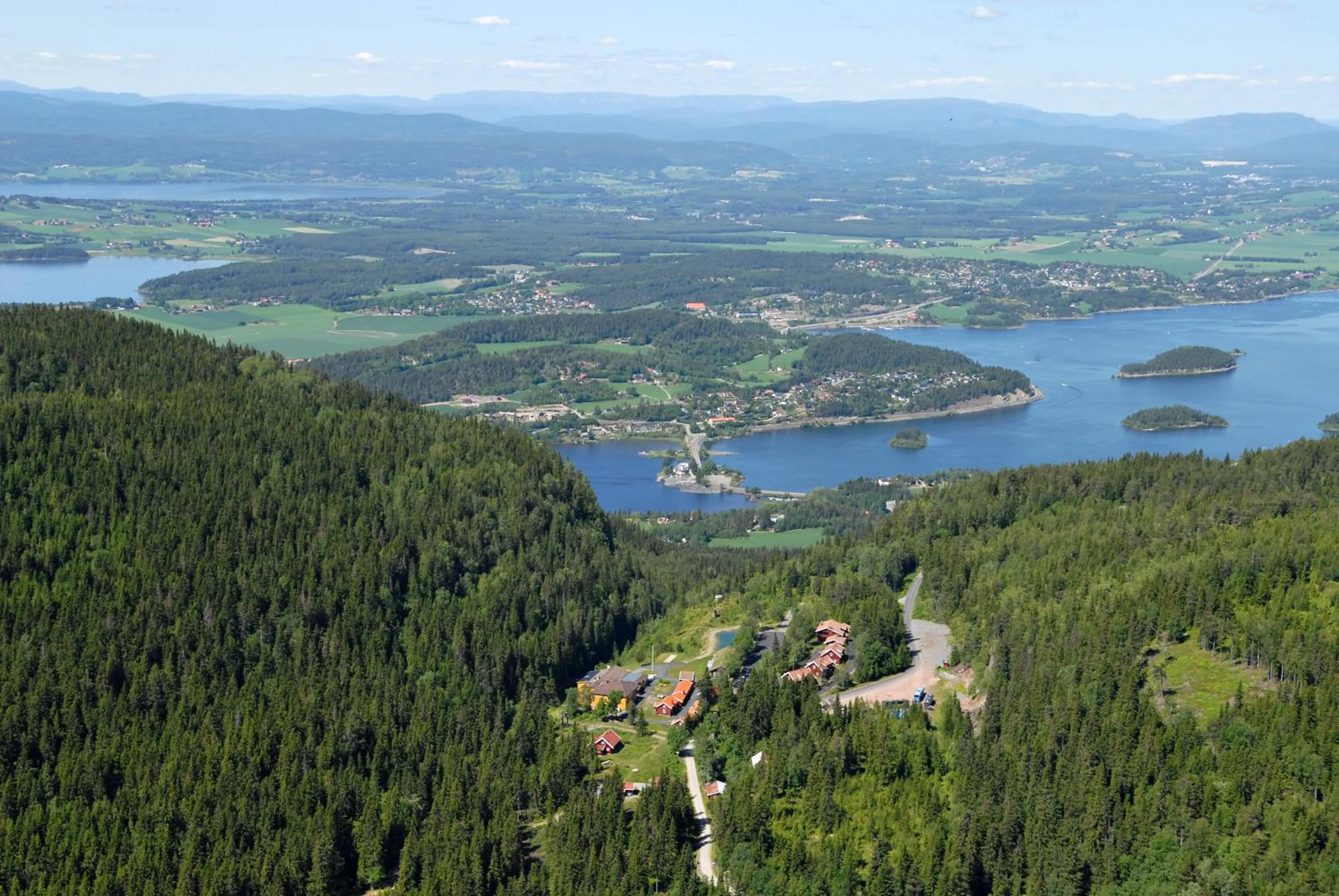 Bird's eye view in Kleivstua Hotel near Krokskogen