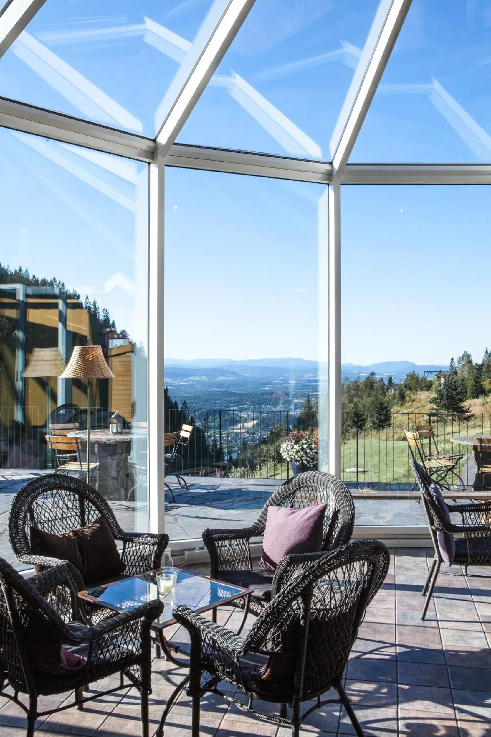 View (from property/room) in Kleivstua Hotel near Krokskogen