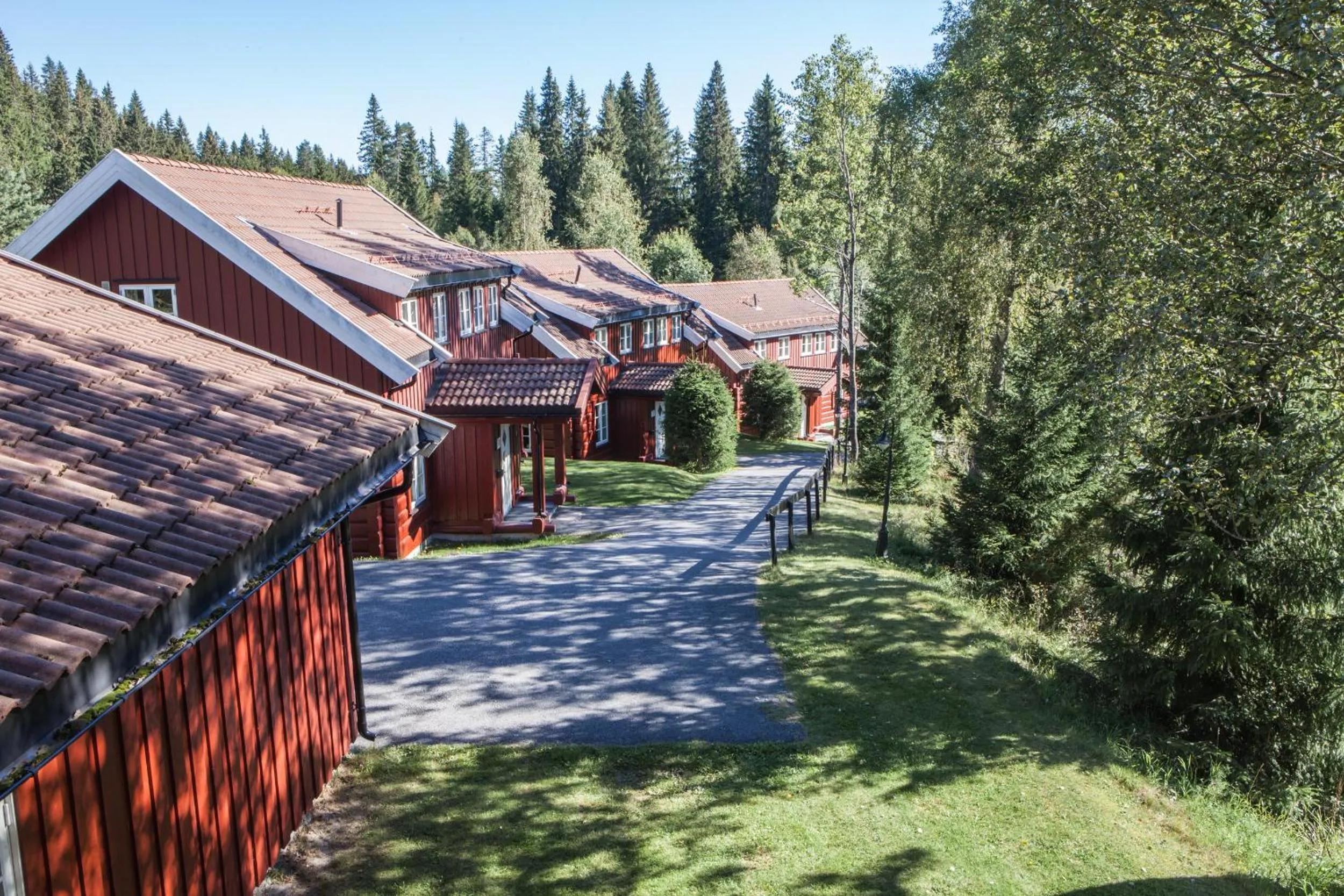 Property building in Kleivstua Hotel near Krokskogen