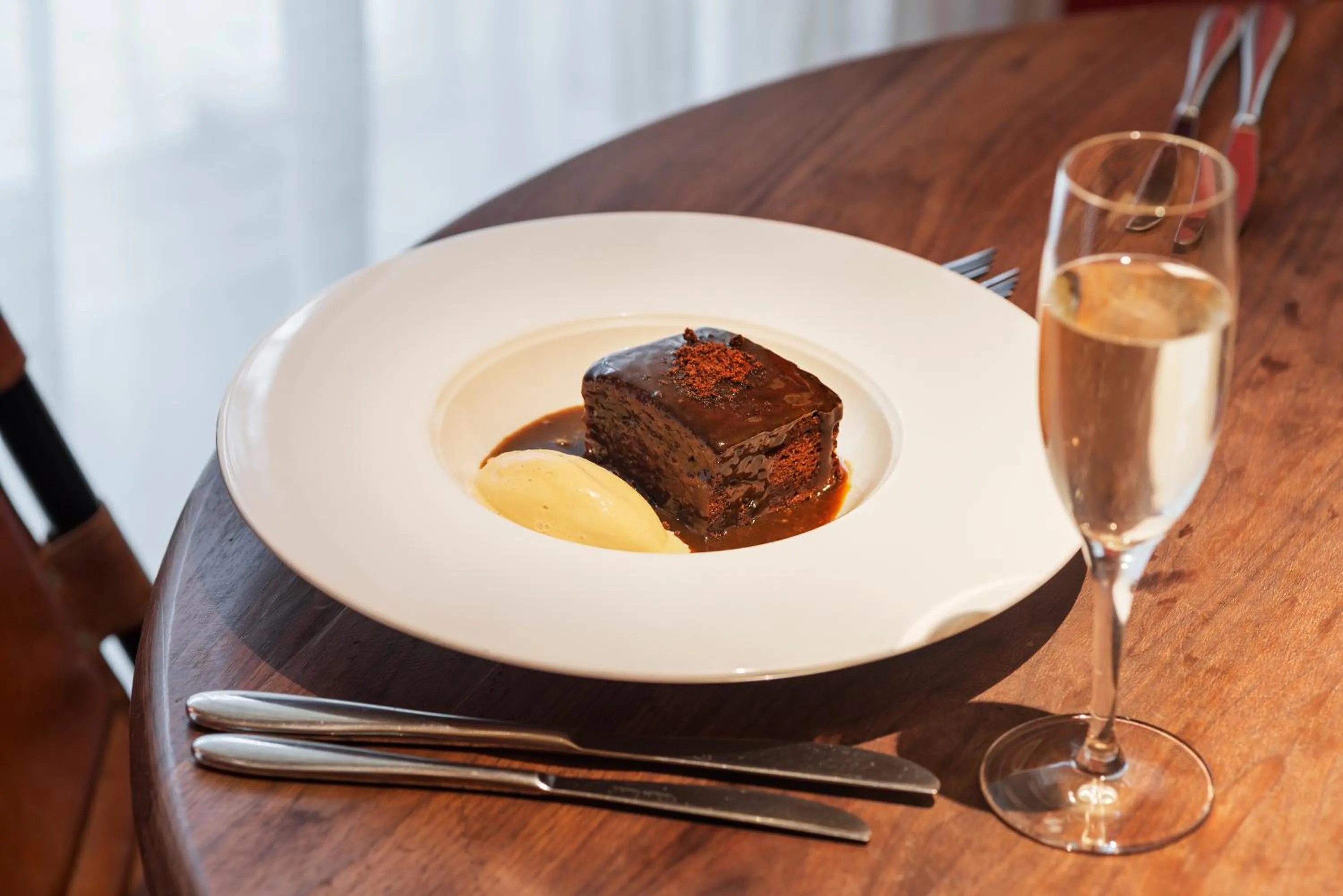 Dinner in Southernhay House Hotel