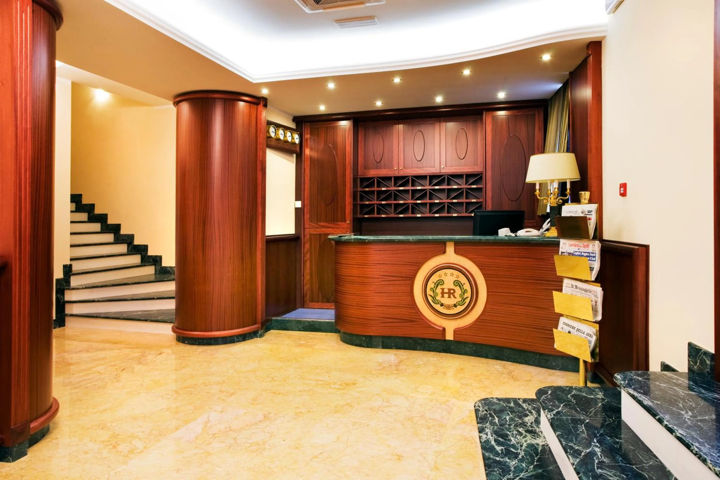 Lobby or reception in Hotel Rojan