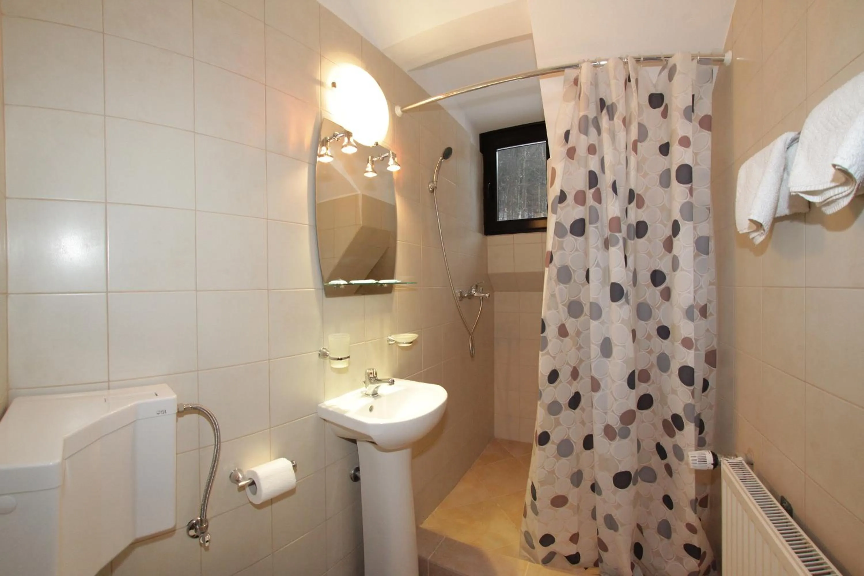 Bathroom in Hotel Stavilar