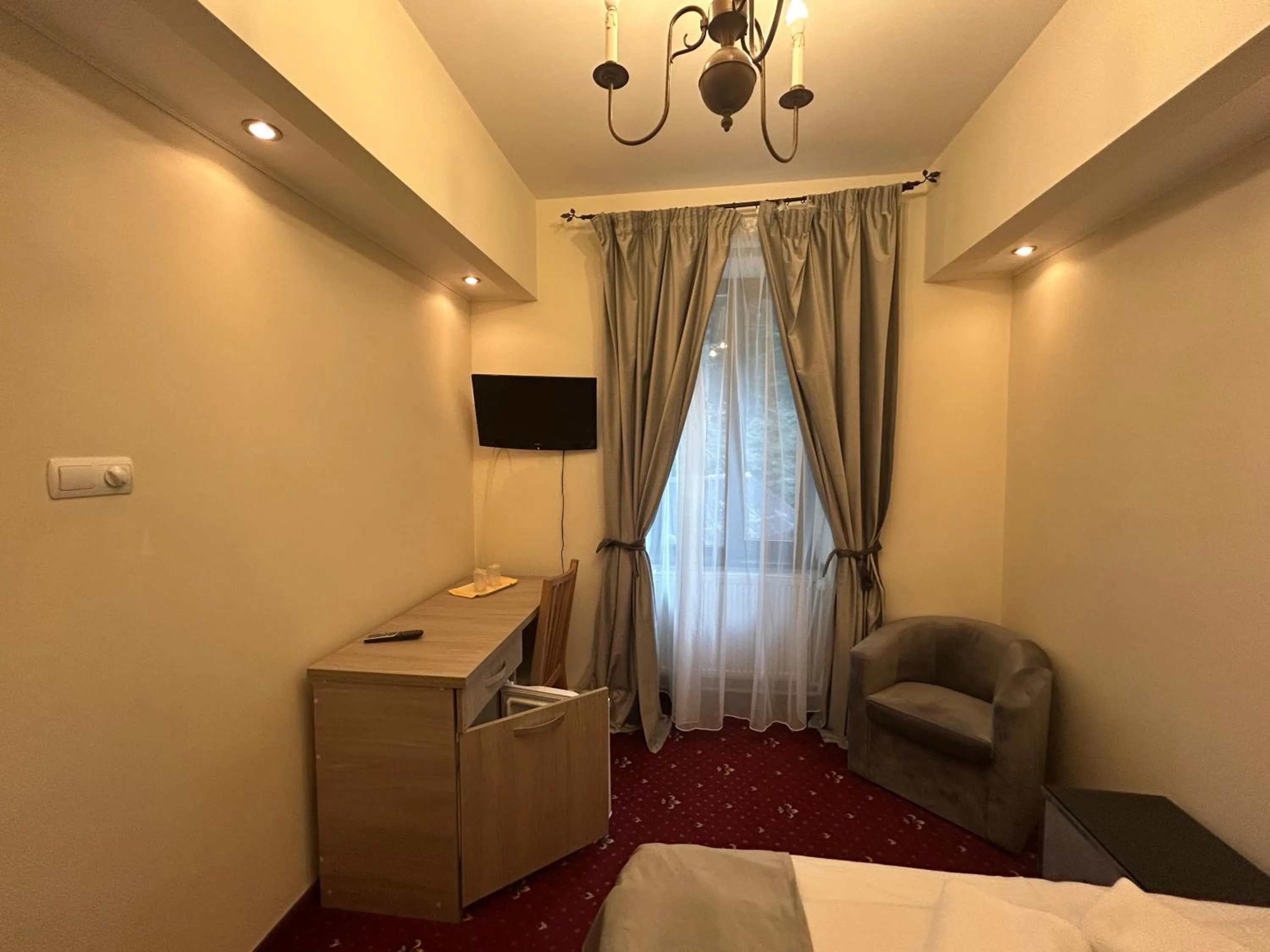 Bed in Hotel Stavilar