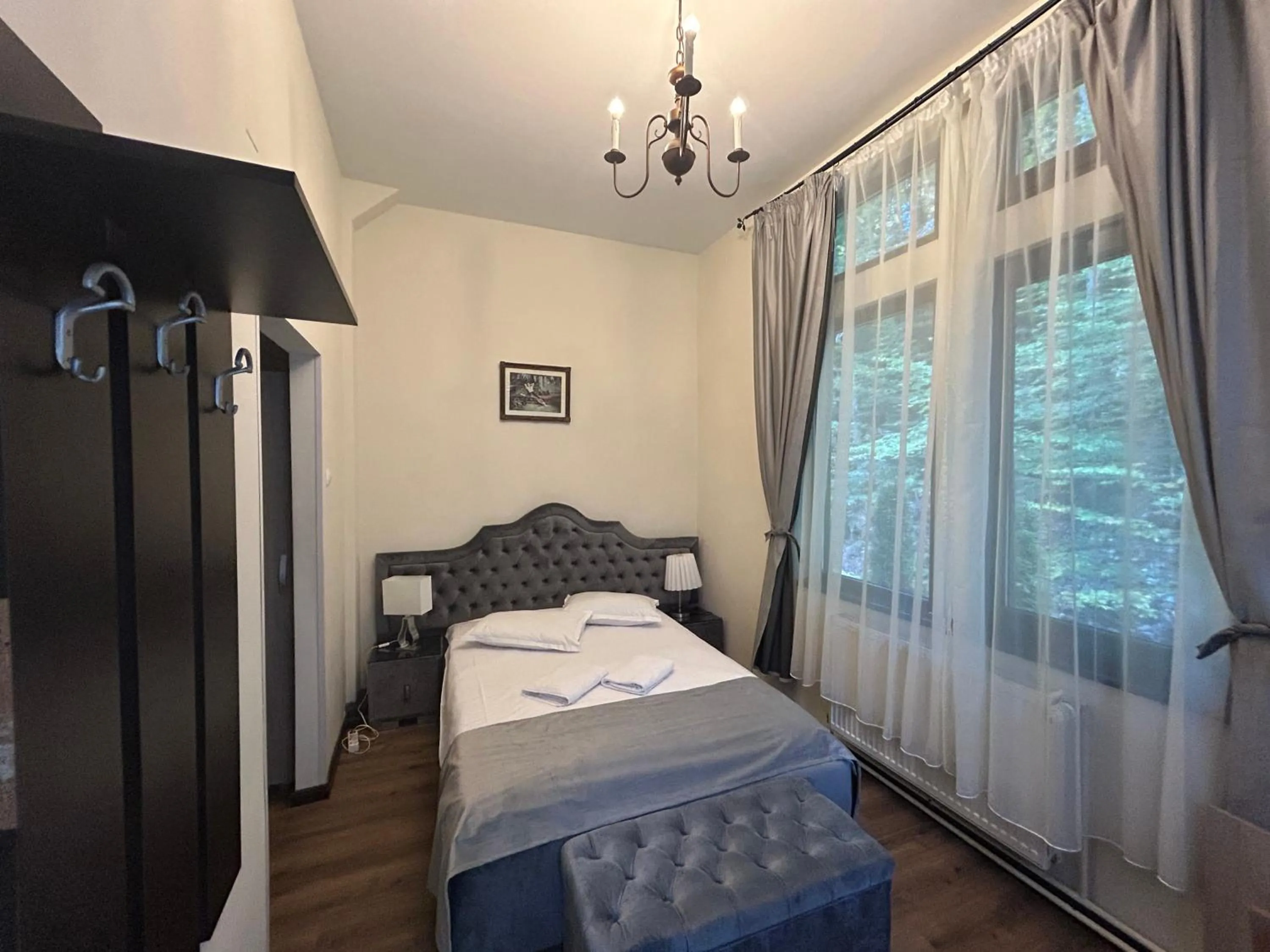 Bed in Hotel Stavilar