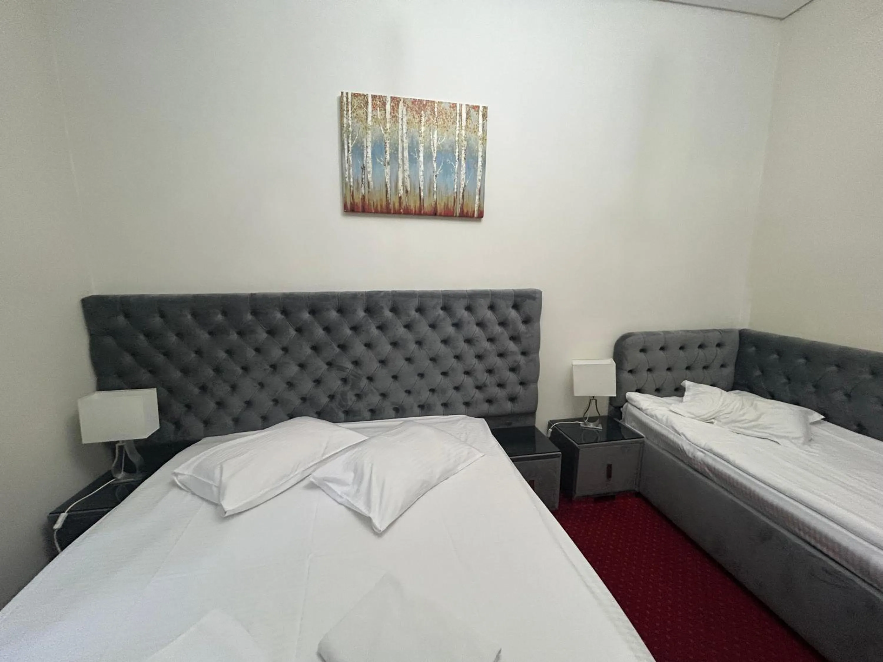 Bed in Hotel Stavilar