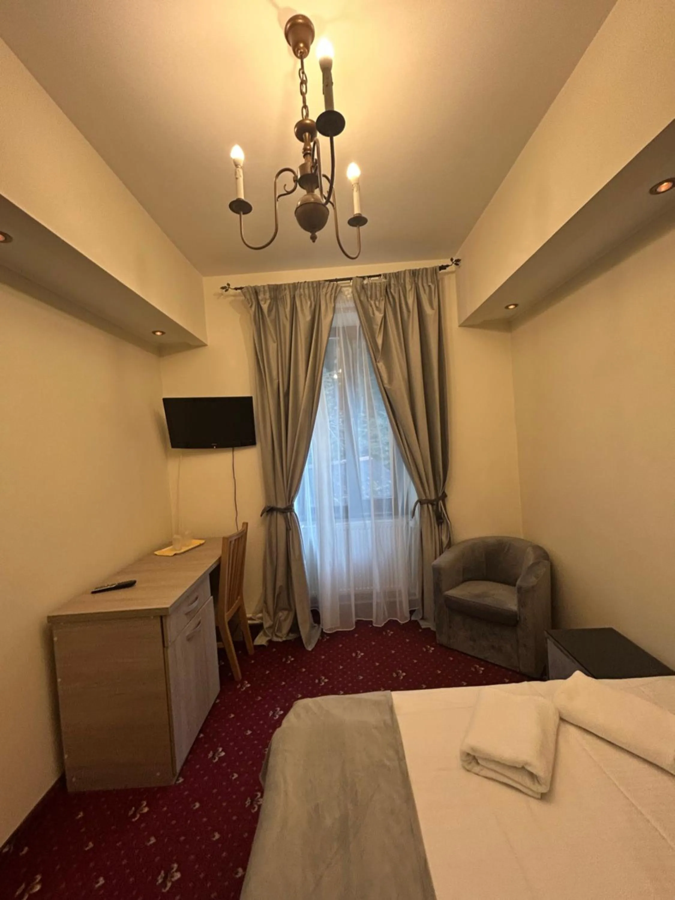 Bed in Hotel Stavilar