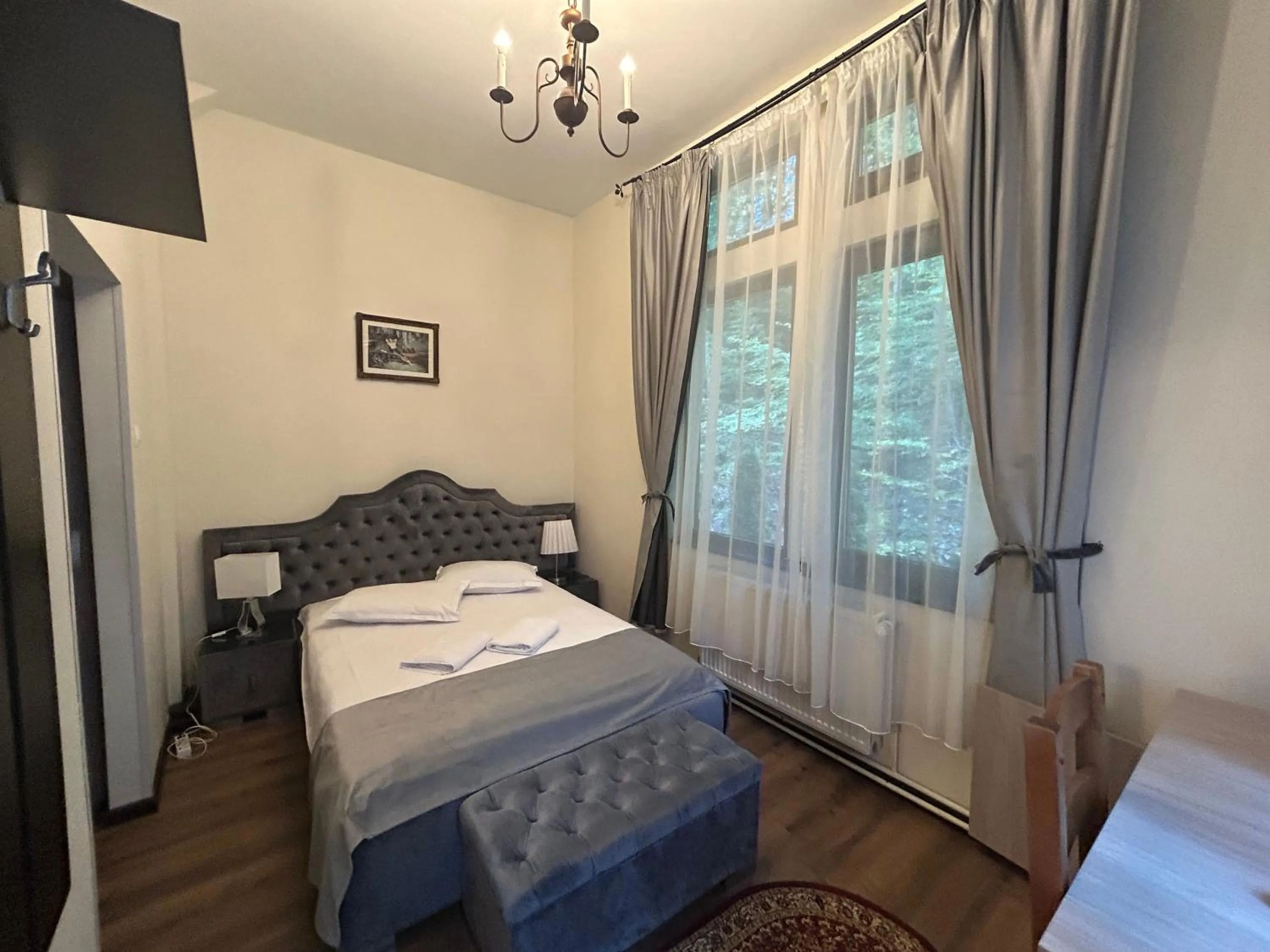 Bed in Hotel Stavilar