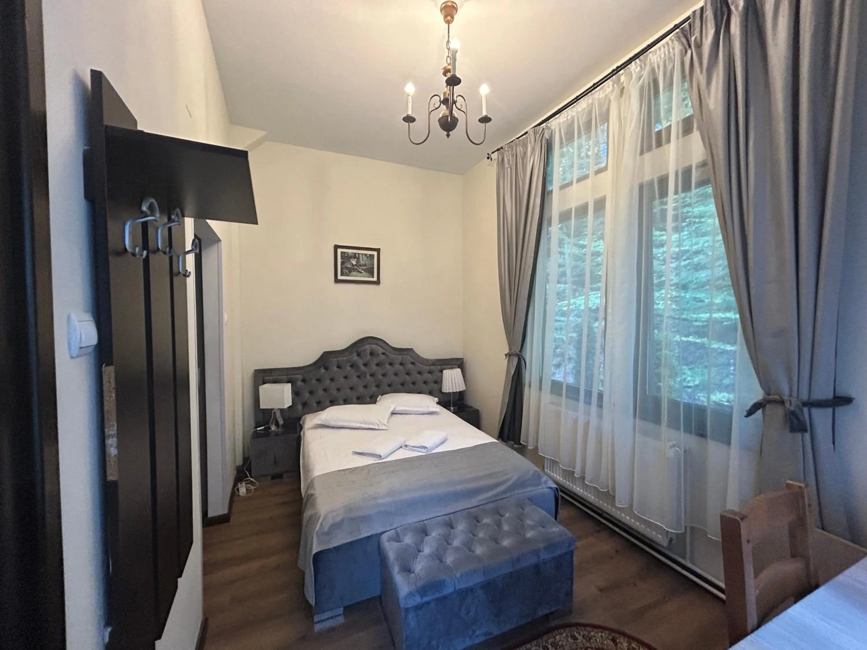 Bed in Hotel Stavilar