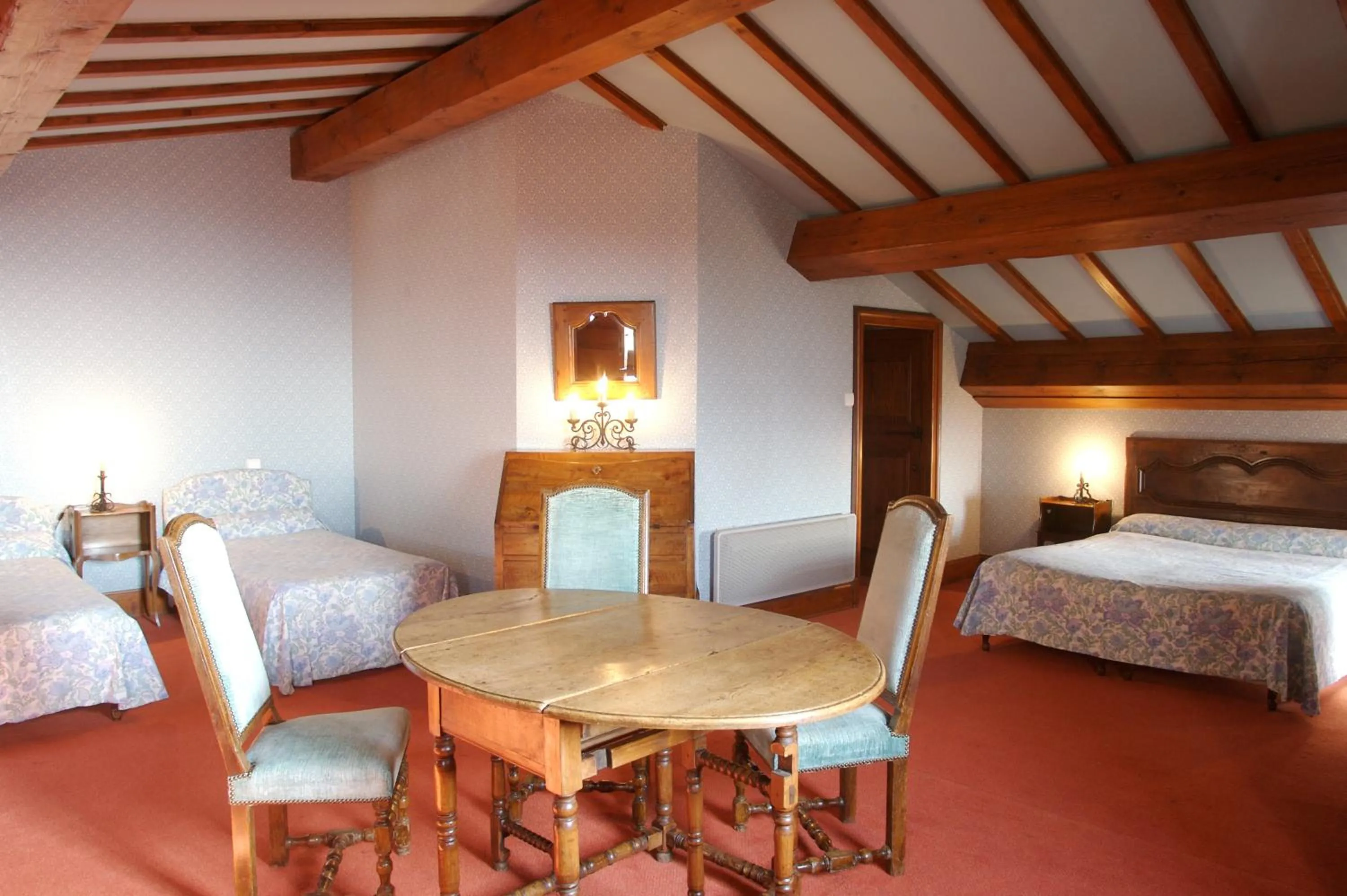 Superior Triple Room - single occupancy in Hostellerie du Vieux Pérouges