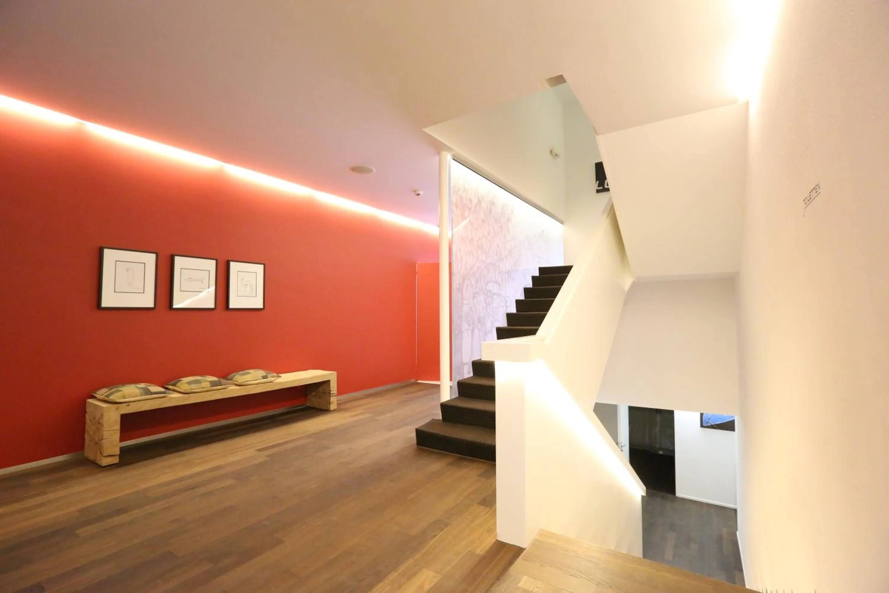 Lobby or reception in Businesshotel Lux