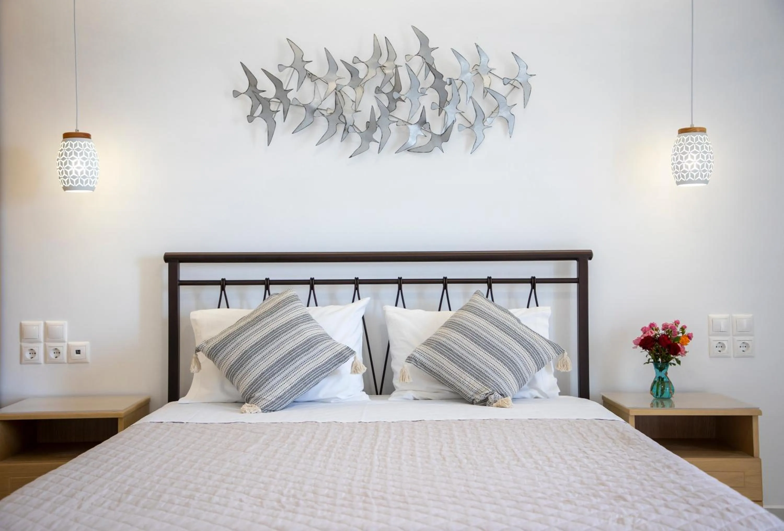 Bed in Sunrise Studios