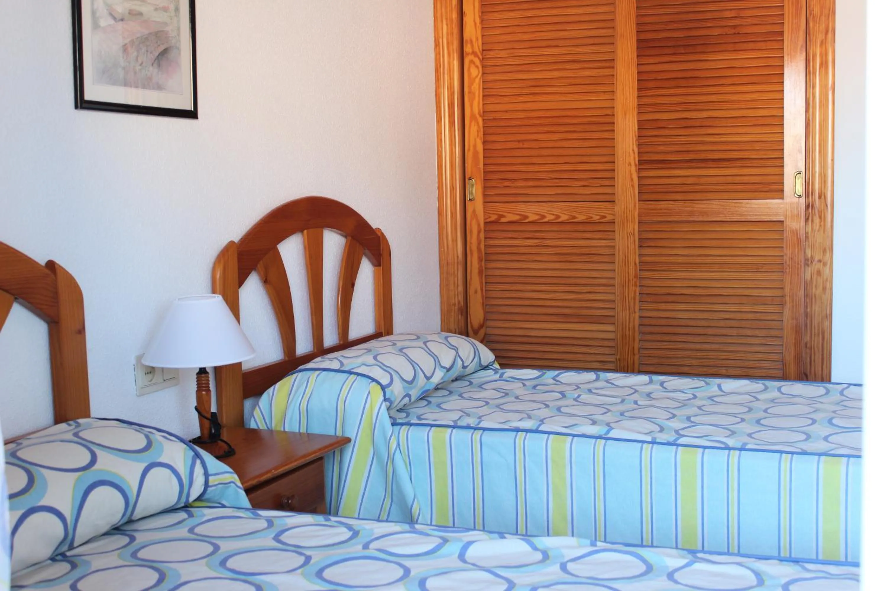 Bed in Apartamentos Turísticos Hawaii 6