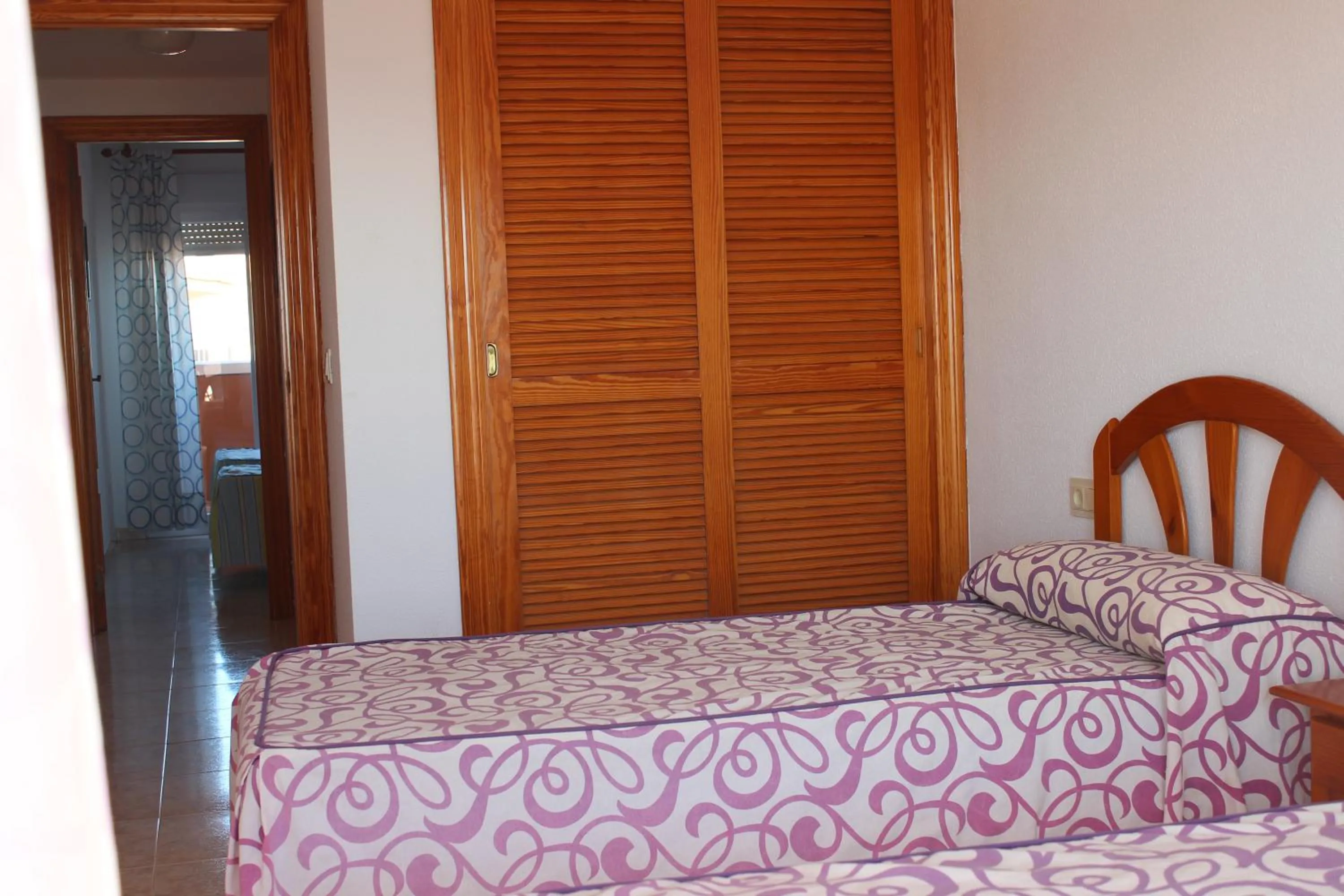 Bed in Apartamentos Turísticos Hawaii 6