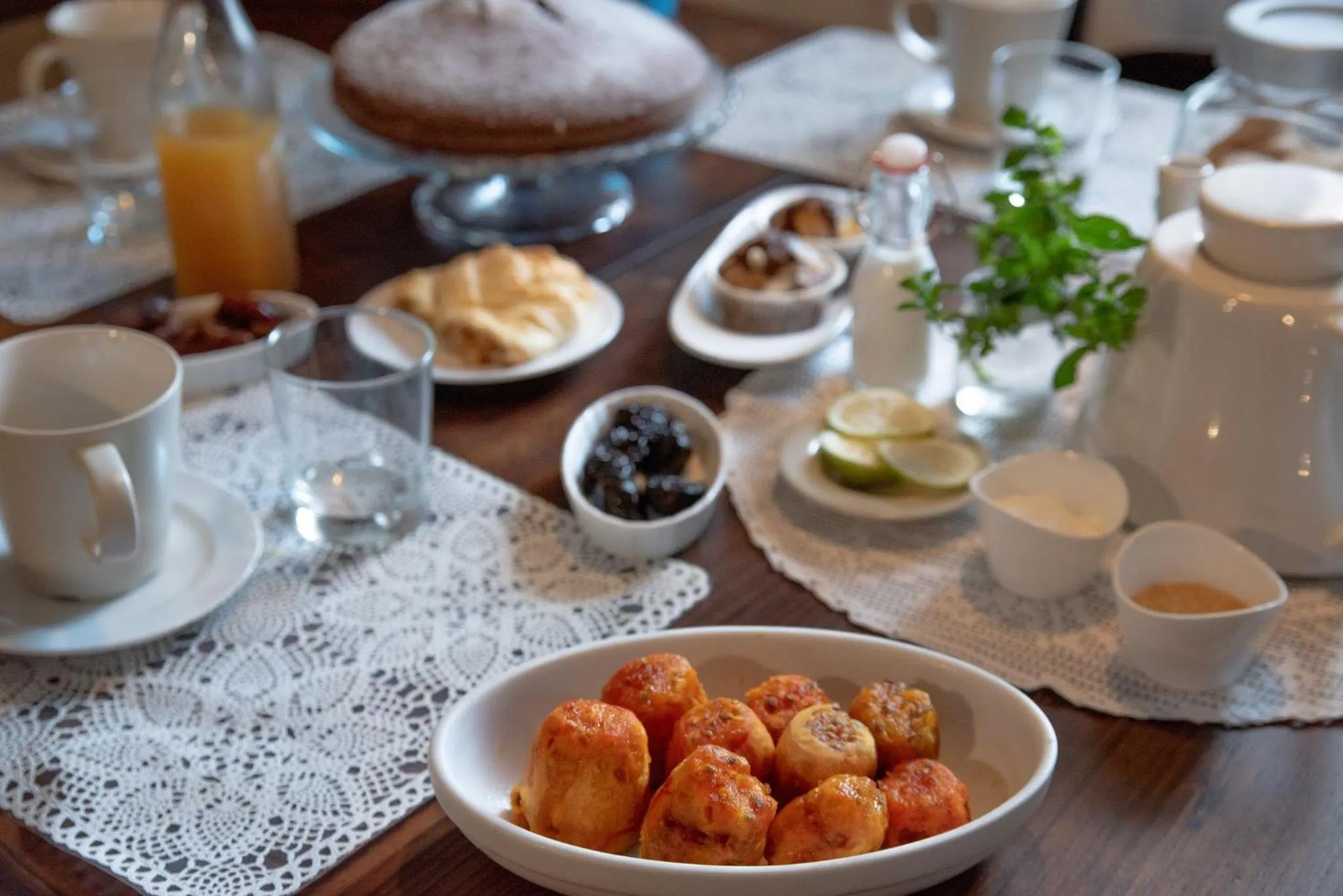 Continental breakfast in WUNDERGARTEN Dimora dei Frati