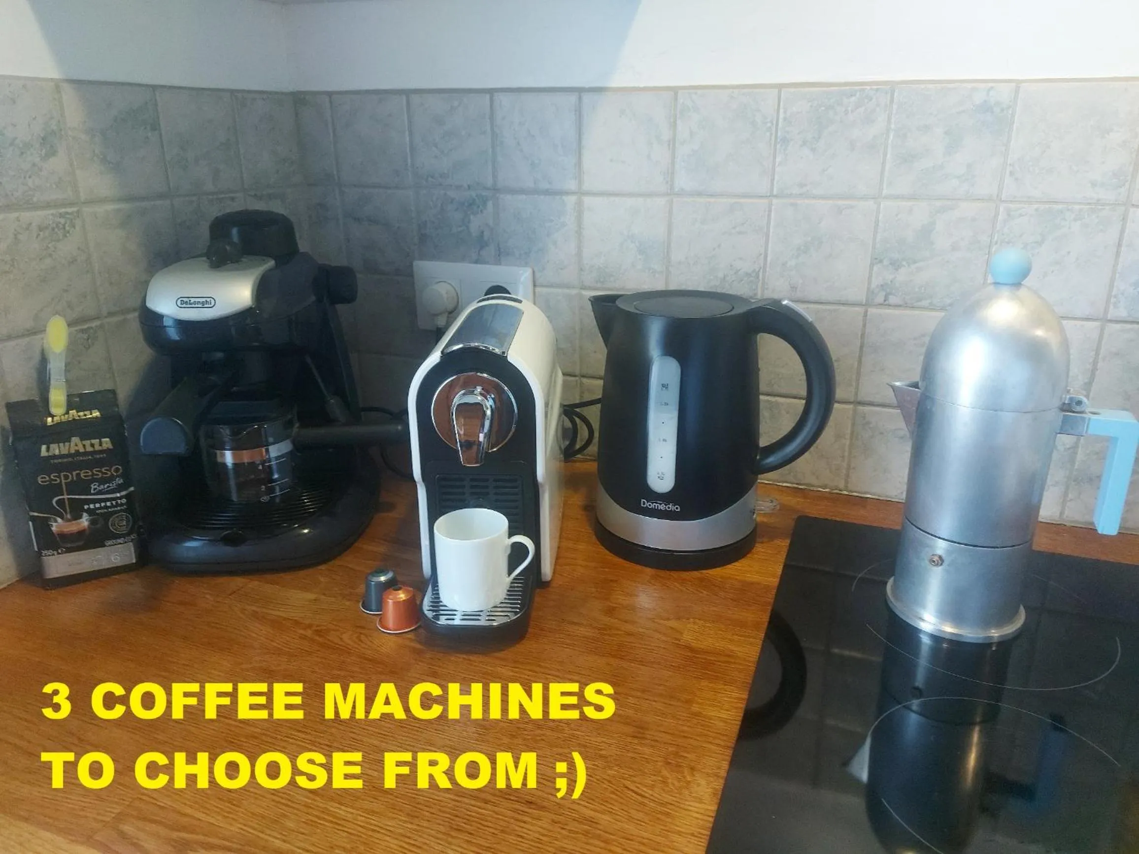 Coffee/tea facilities in Hillside Park Dordogne