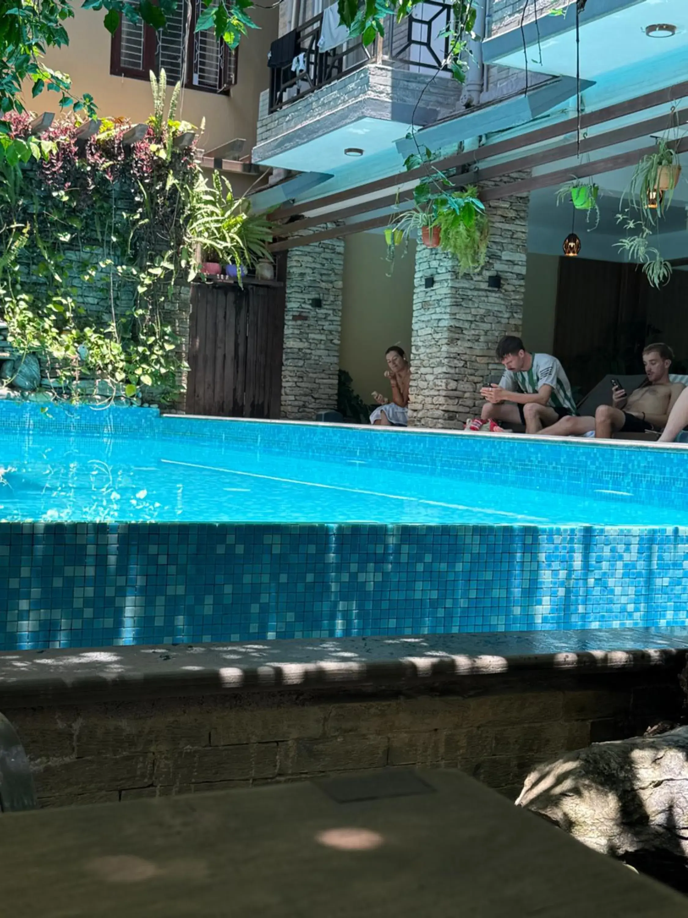 Pool view in Hotel Middle Path & Spa Pool view in Hotel Middle Path & Spa