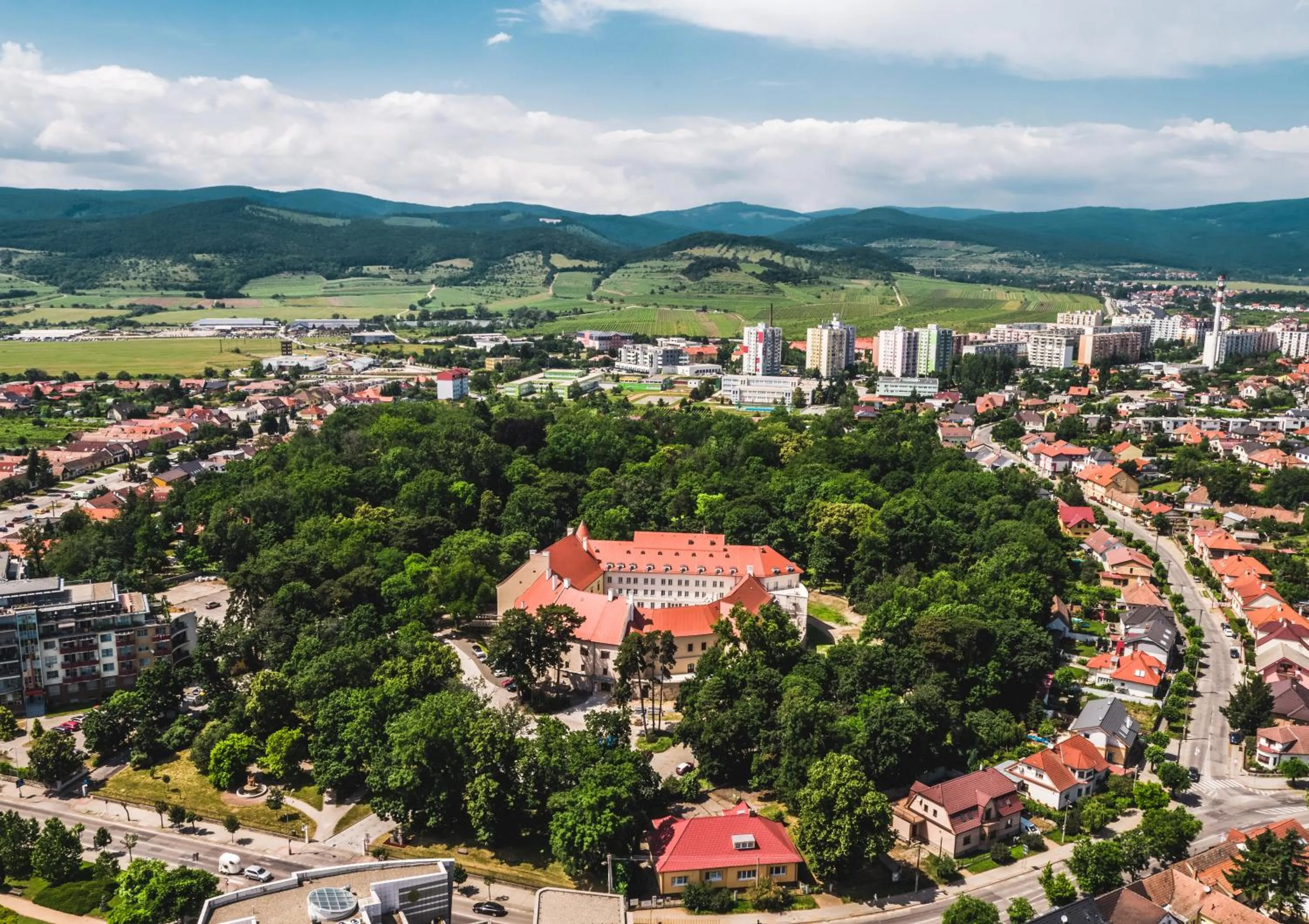 Bird's eye view in Palace Art Hotel Pezinok
