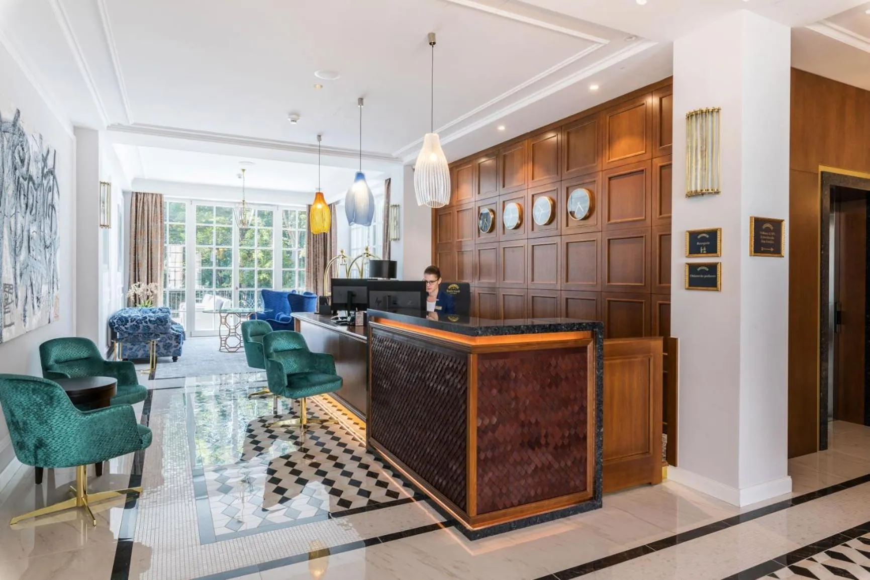 Lobby or reception in Palace Art Hotel Pezinok