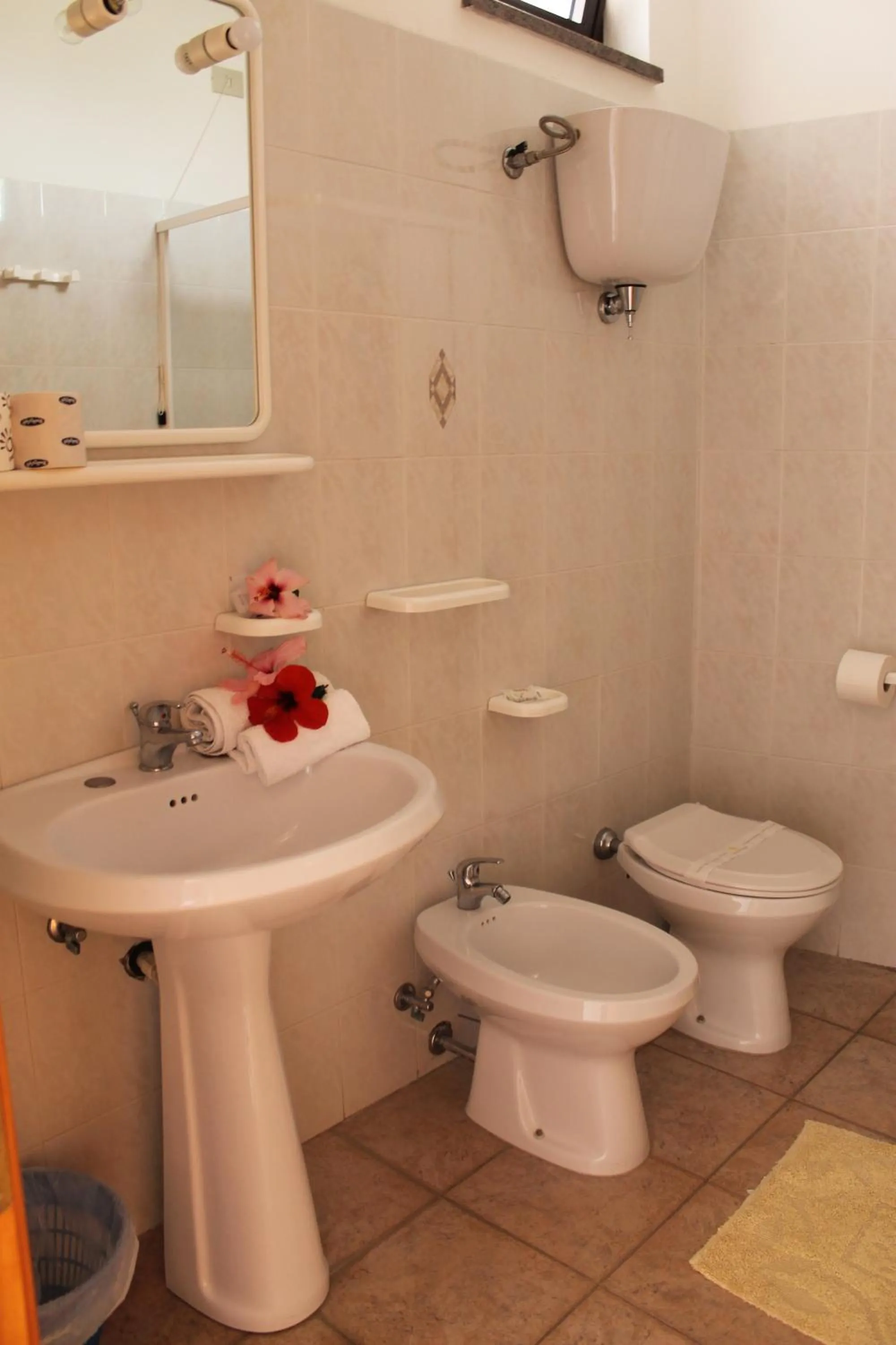 Shower in Hotel L'Ancora