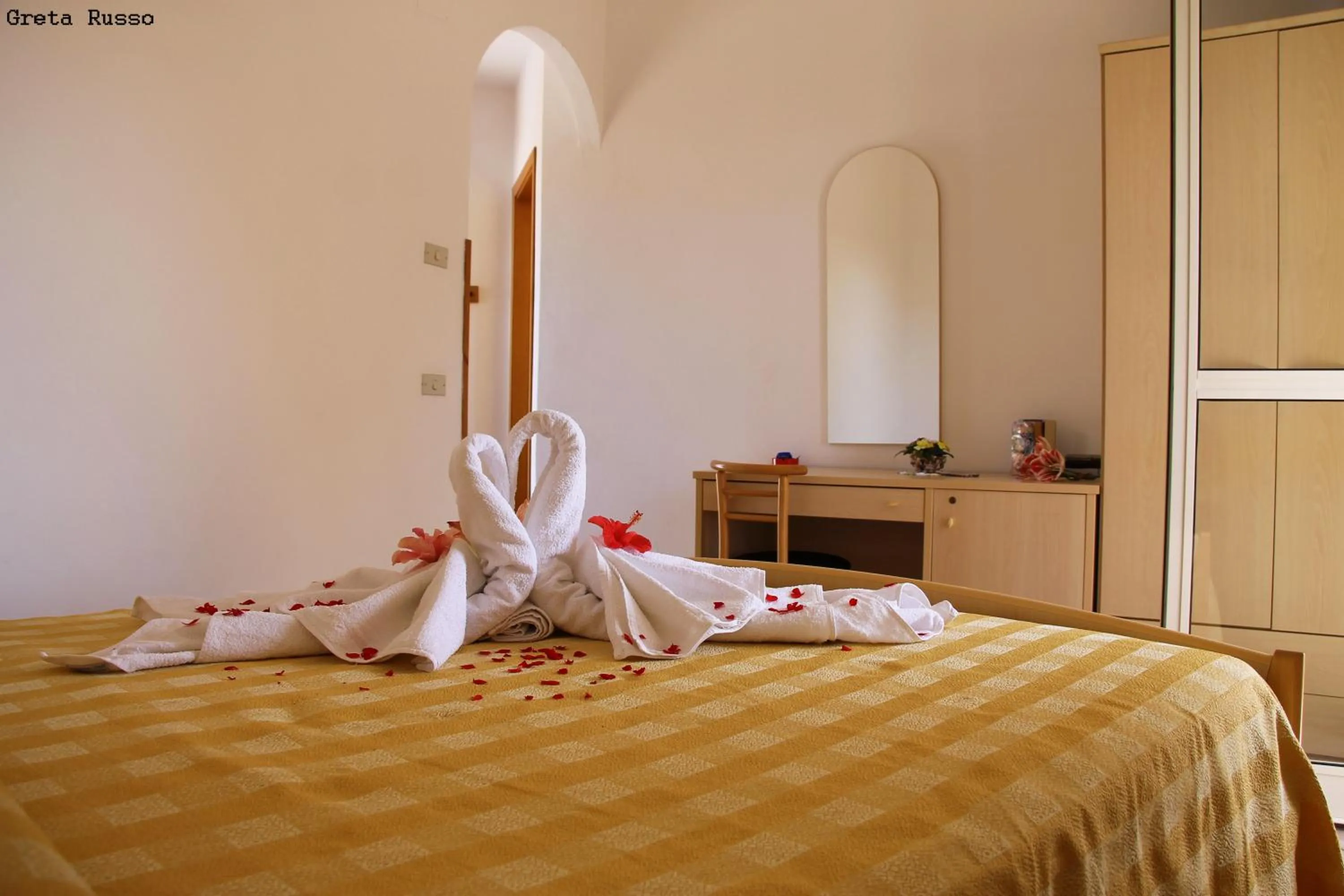 Bedroom, Bed in Hotel L'Ancora