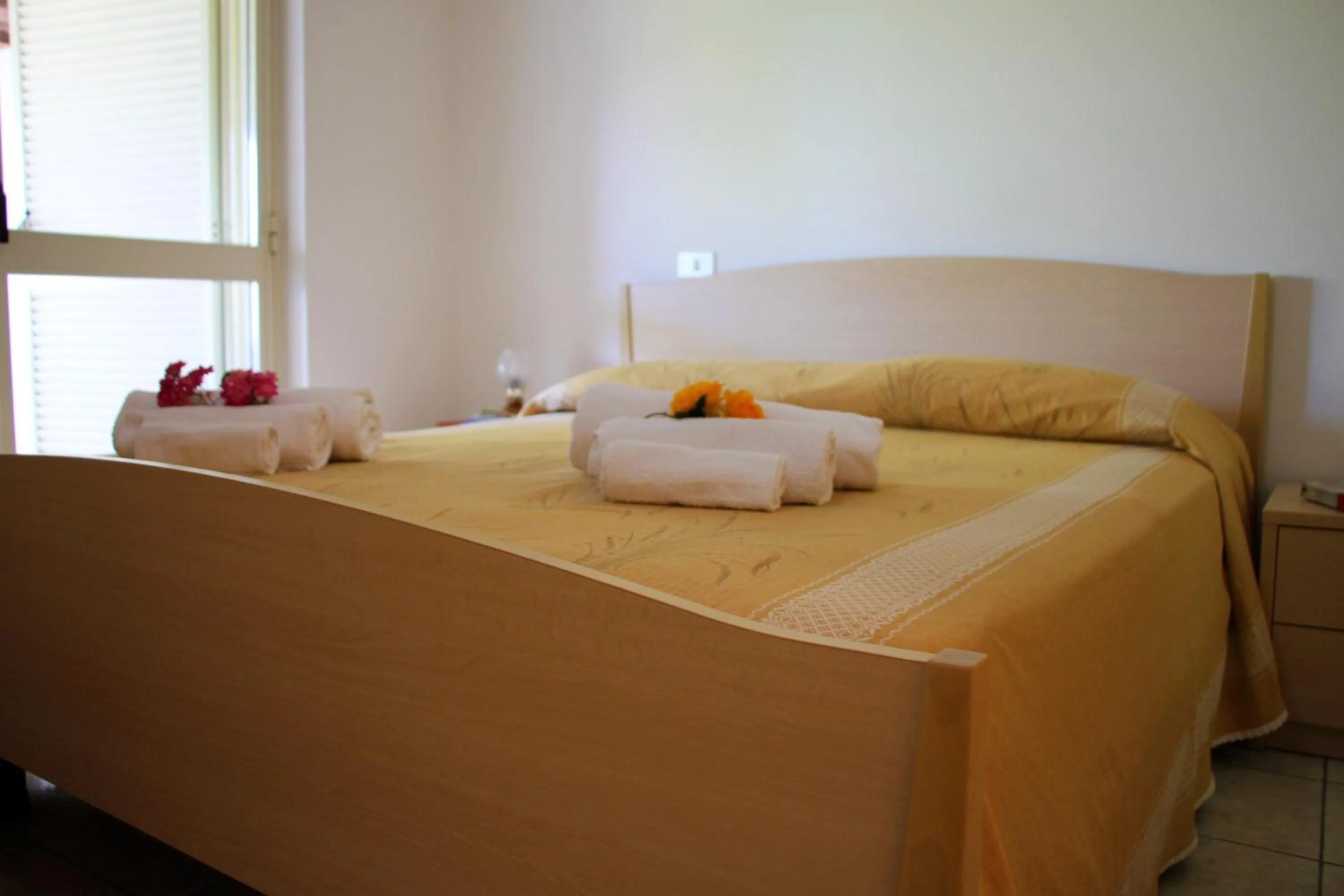 Bed in Hotel L'Ancora