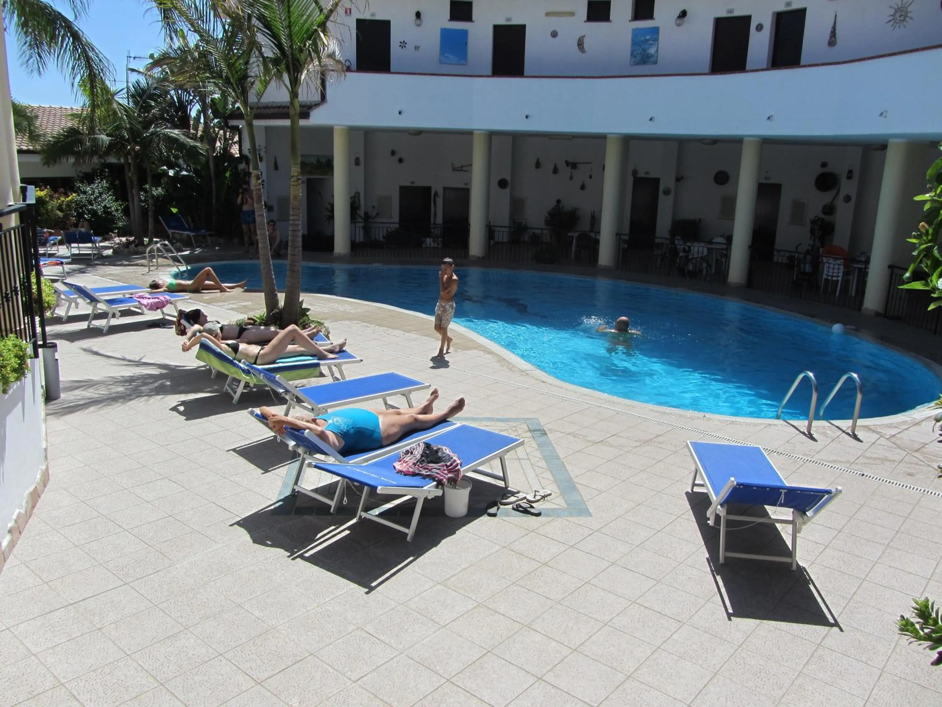 Decorative detail in Hotel L'Ancora