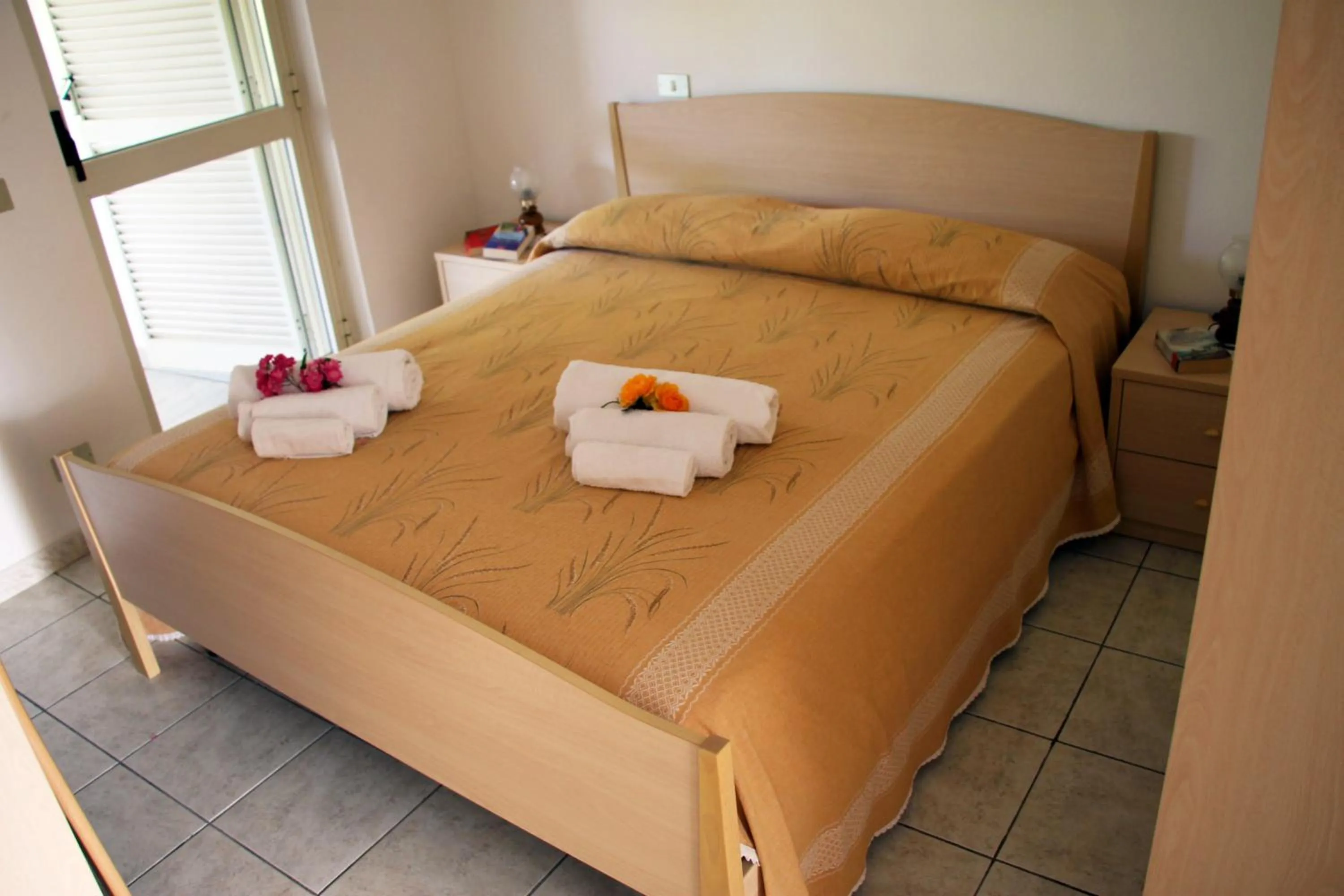 Bed in Hotel L'Ancora