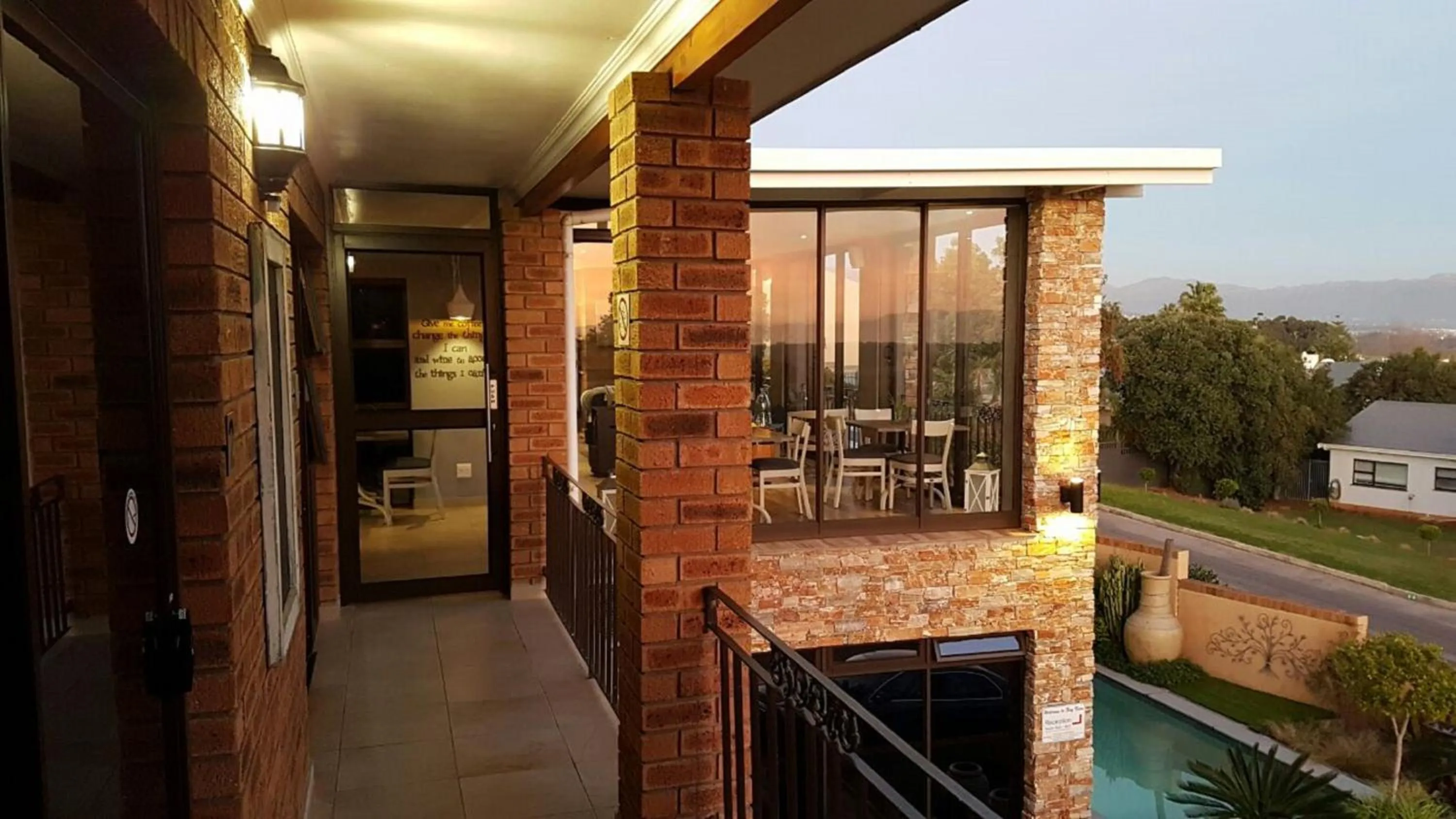 Balcony/Terrace in Bay View Guest House