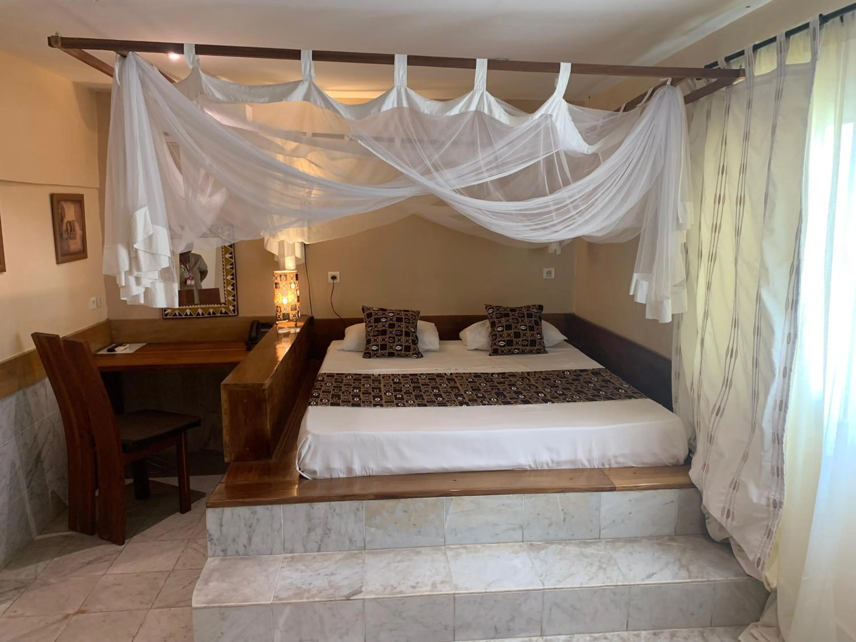 Bed in Le Lodge des Almadies