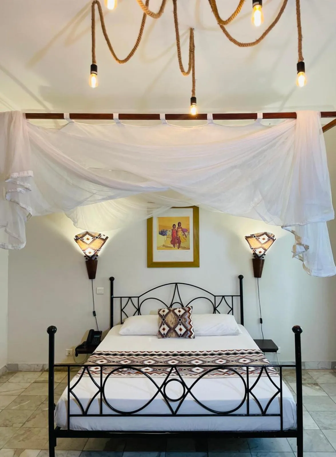 Bed in Le Lodge des Almadies