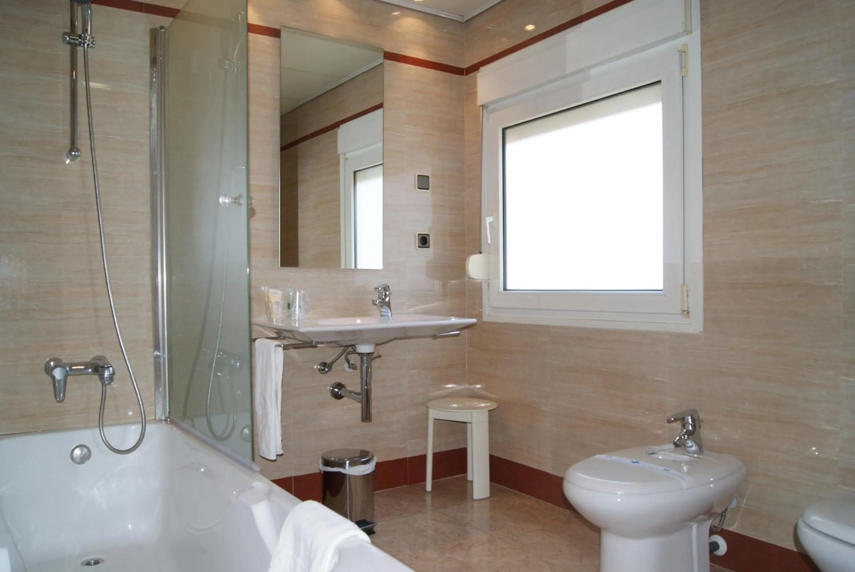 Bathroom in Hostal Moreno